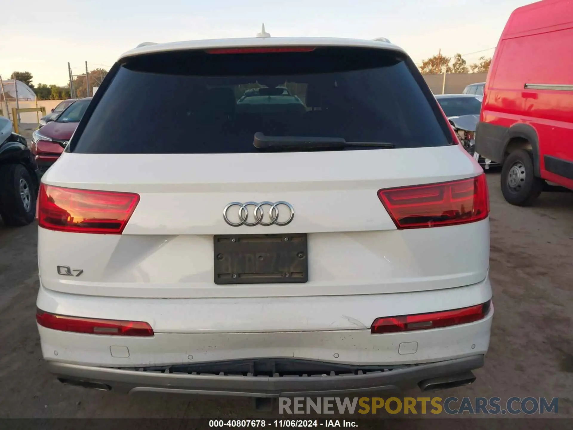 16 Photograph of a damaged car WA1AHAF70KD024070 AUDI Q7 2019