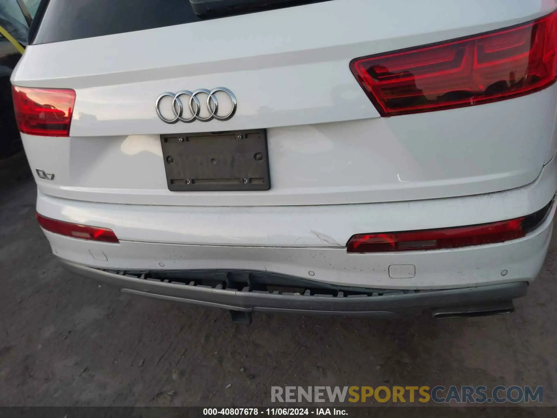6 Photograph of a damaged car WA1AHAF70KD024070 AUDI Q7 2019