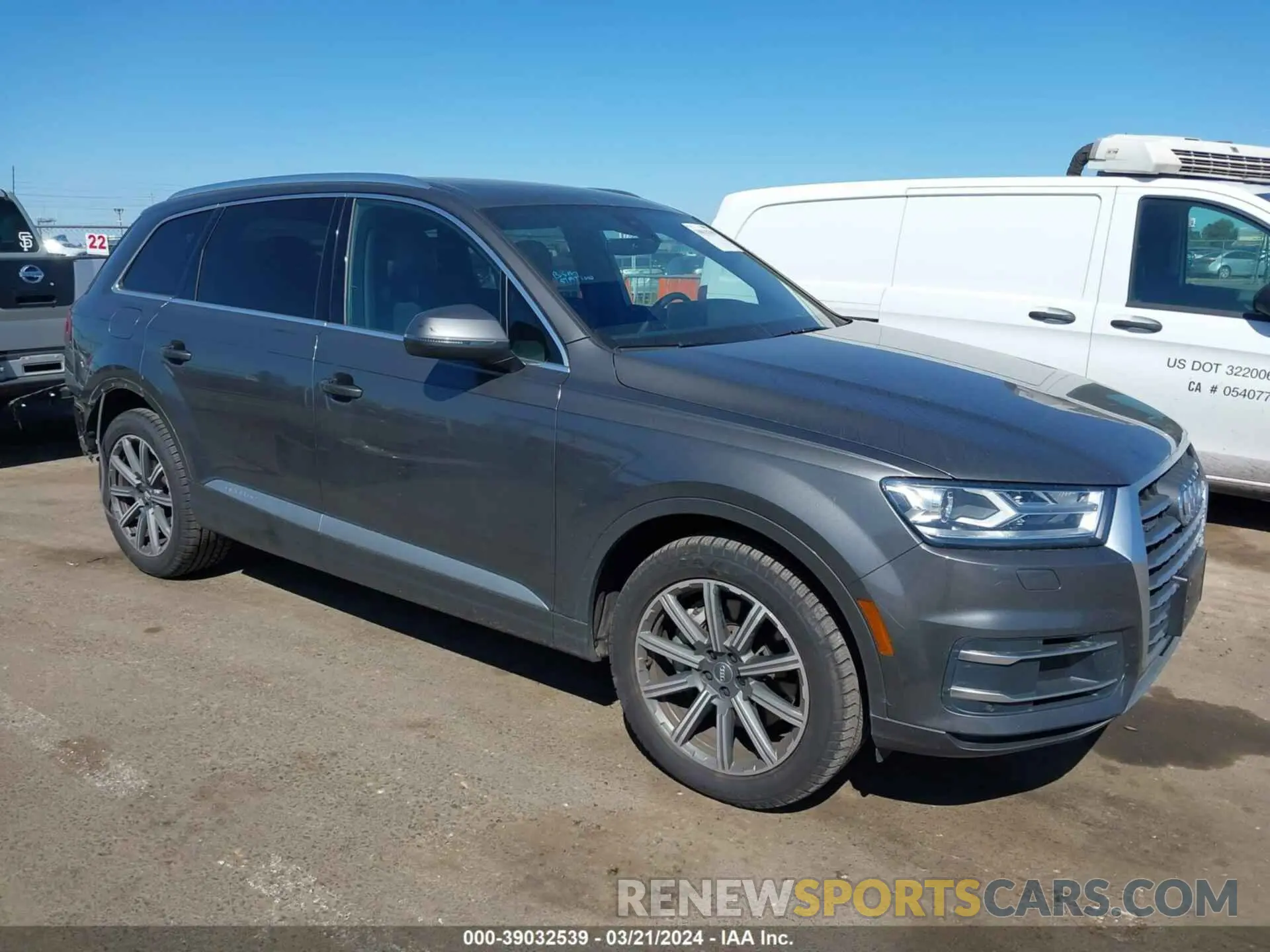 1 Фотография поврежденного автомобиля WA1AHAF71KD035773 AUDI Q7 2019