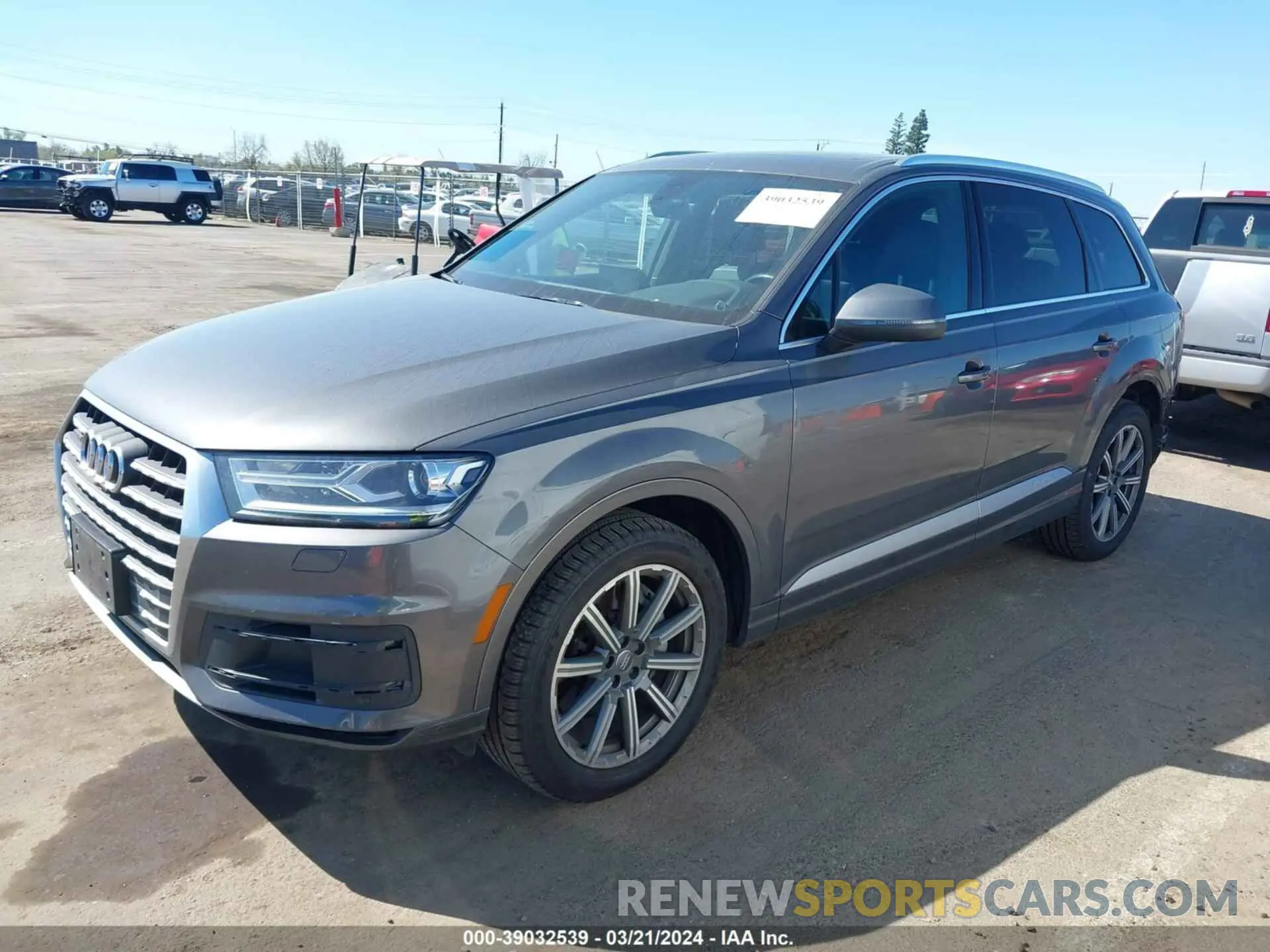 2 Фотография поврежденного автомобиля WA1AHAF71KD035773 AUDI Q7 2019