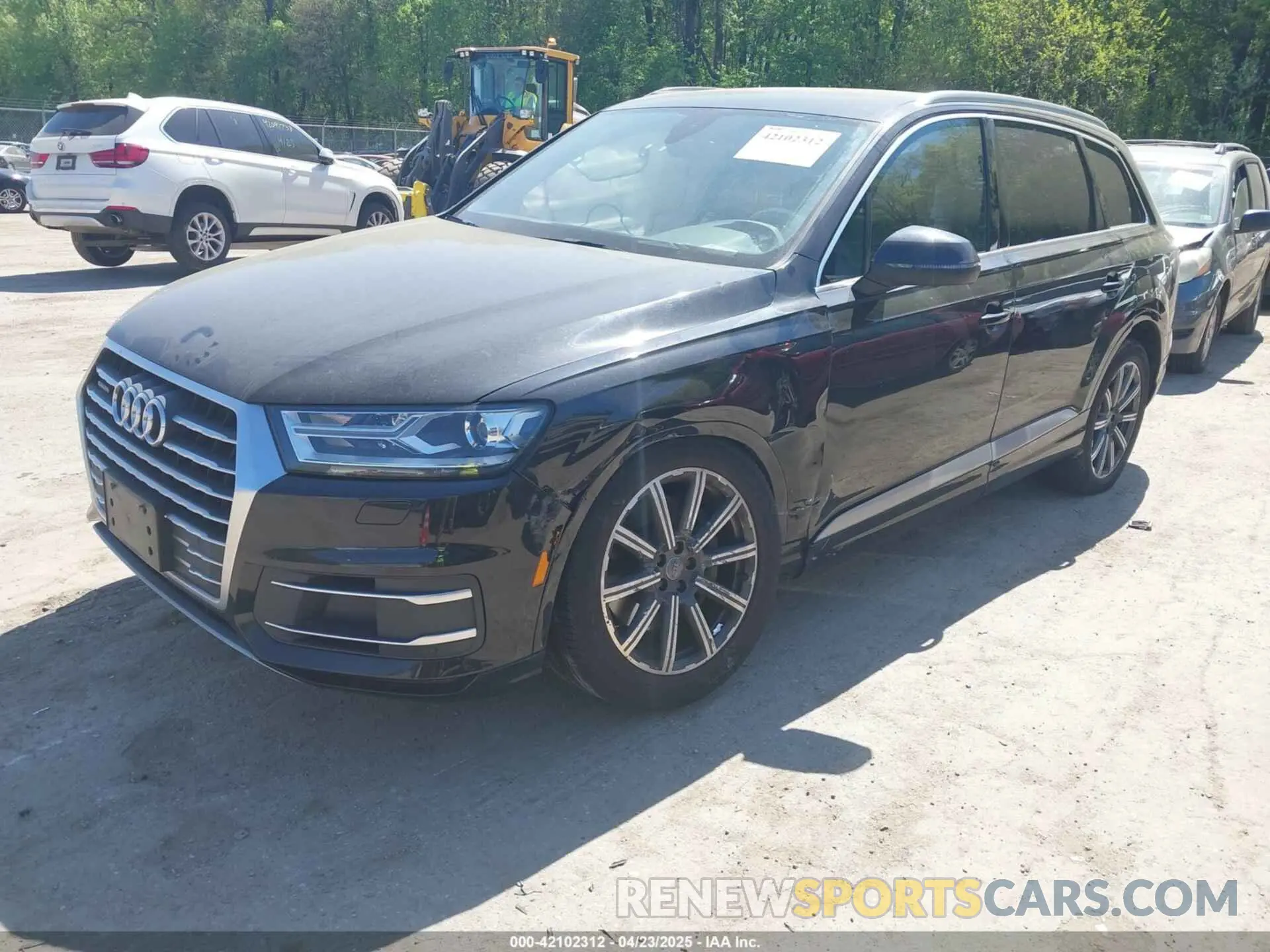 2 Photograph of a damaged car WA1AHAF72KD028489 AUDI Q7 2019