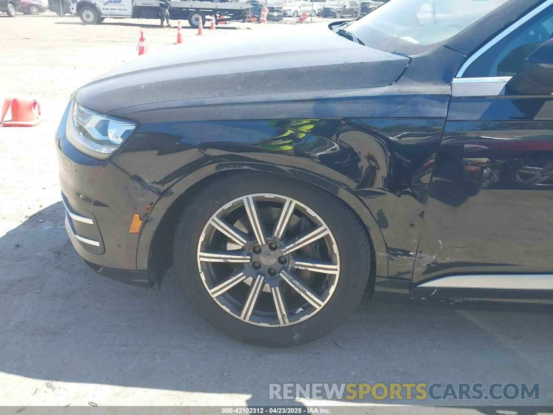 6 Photograph of a damaged car WA1AHAF72KD028489 AUDI Q7 2019