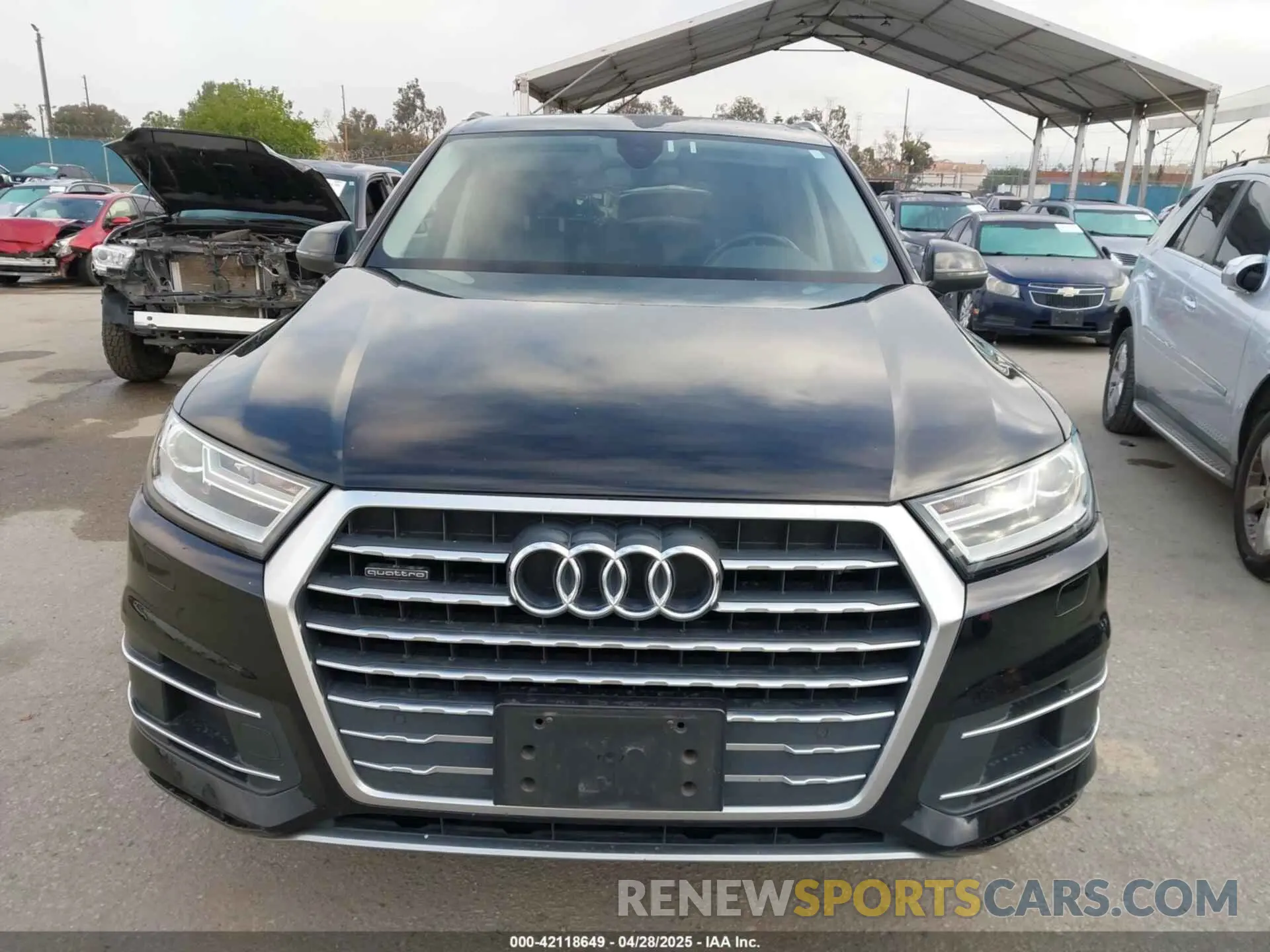 12 Photograph of a damaged car WA1AHAF73KD022295 AUDI Q7 2019