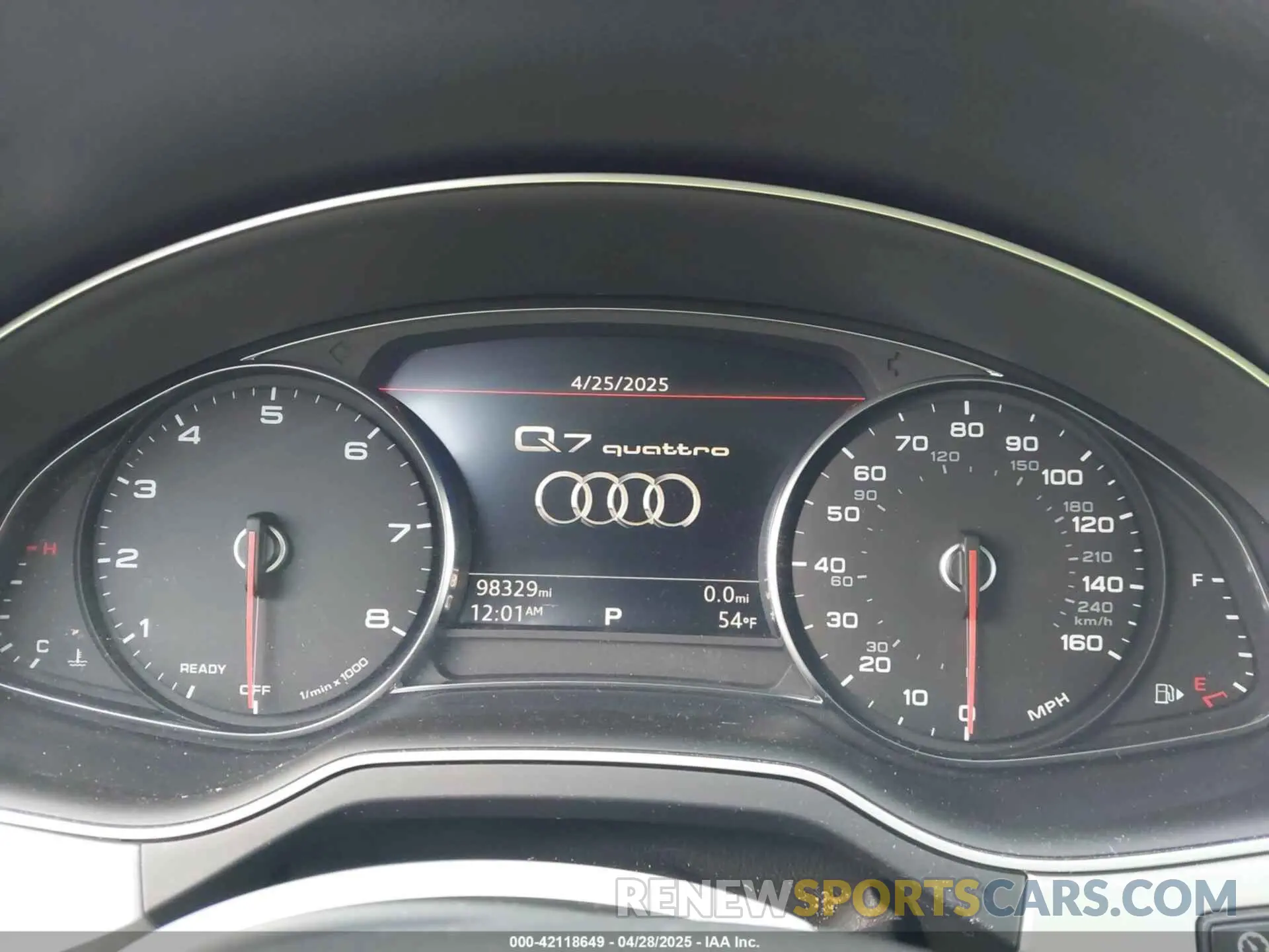 7 Photograph of a damaged car WA1AHAF73KD022295 AUDI Q7 2019