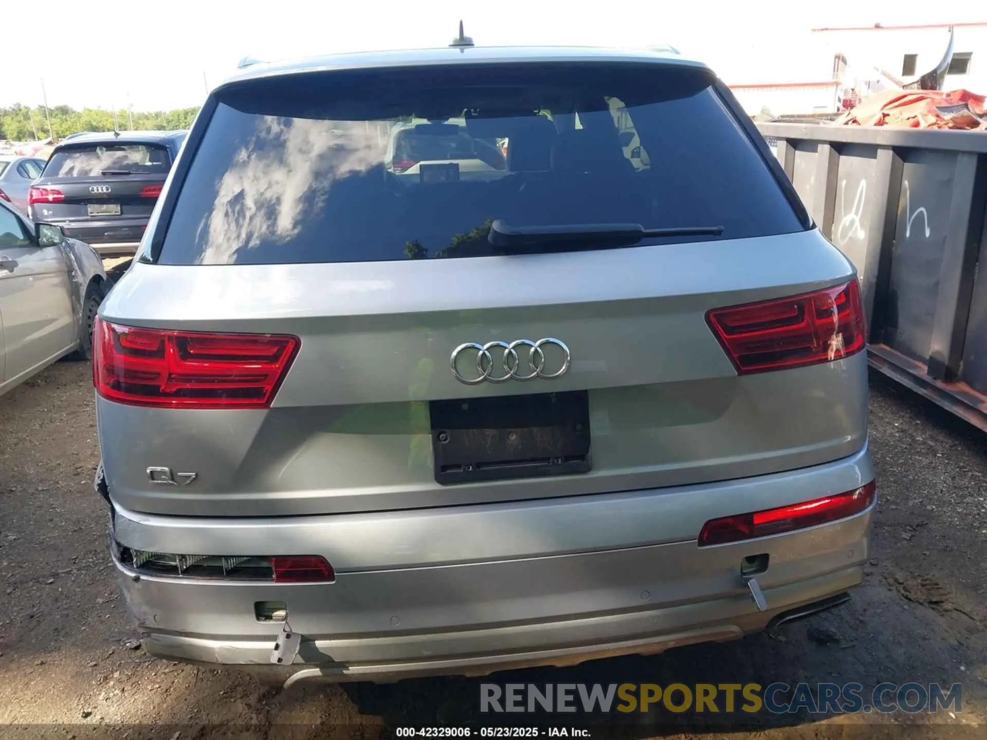 16 Photograph of a damaged car WA1AHAF74KD023911 AUDI Q7 2019