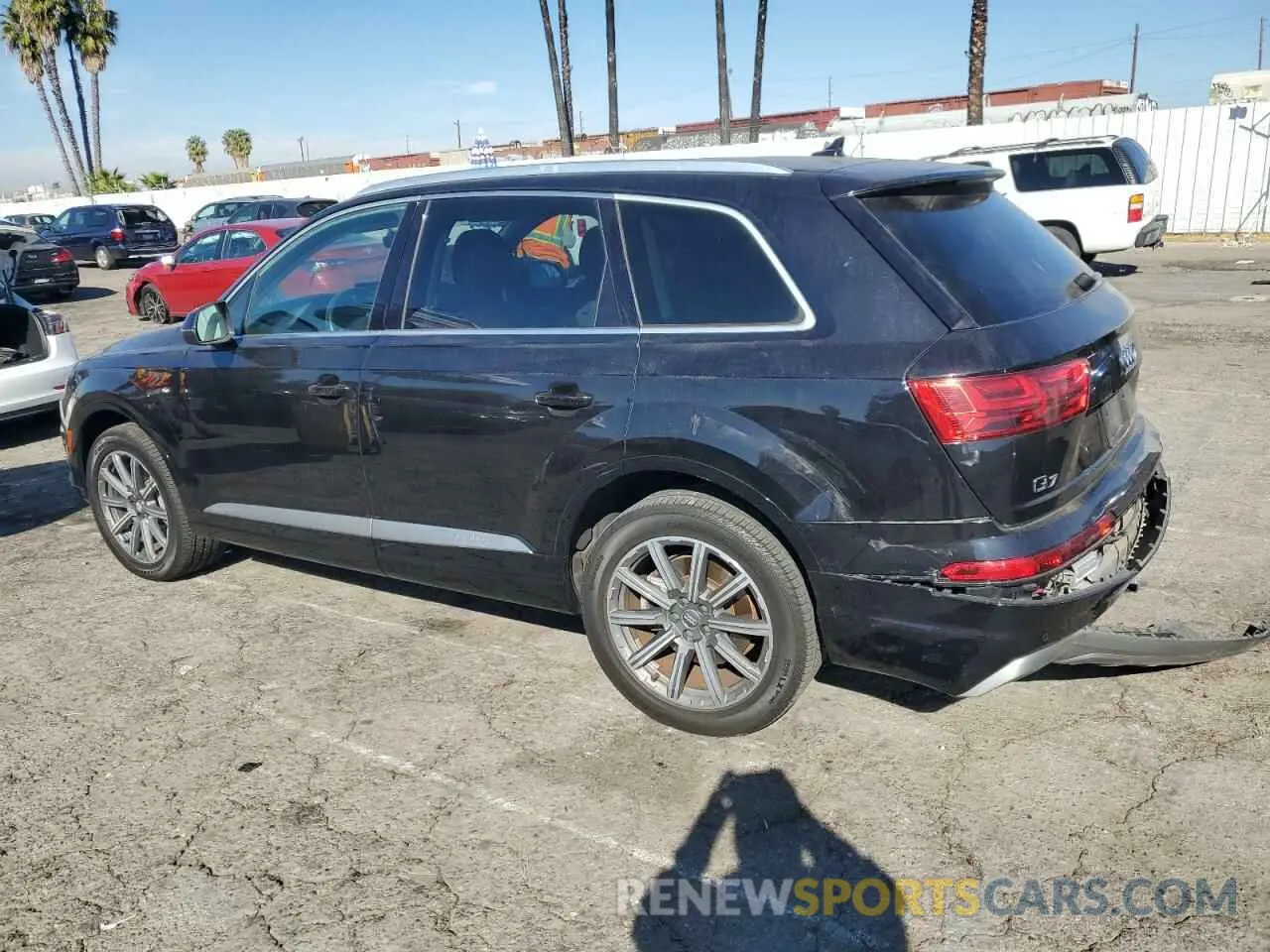 2 Photograph of a damaged car WA1AHAF74KD027747 AUDI Q7 2019