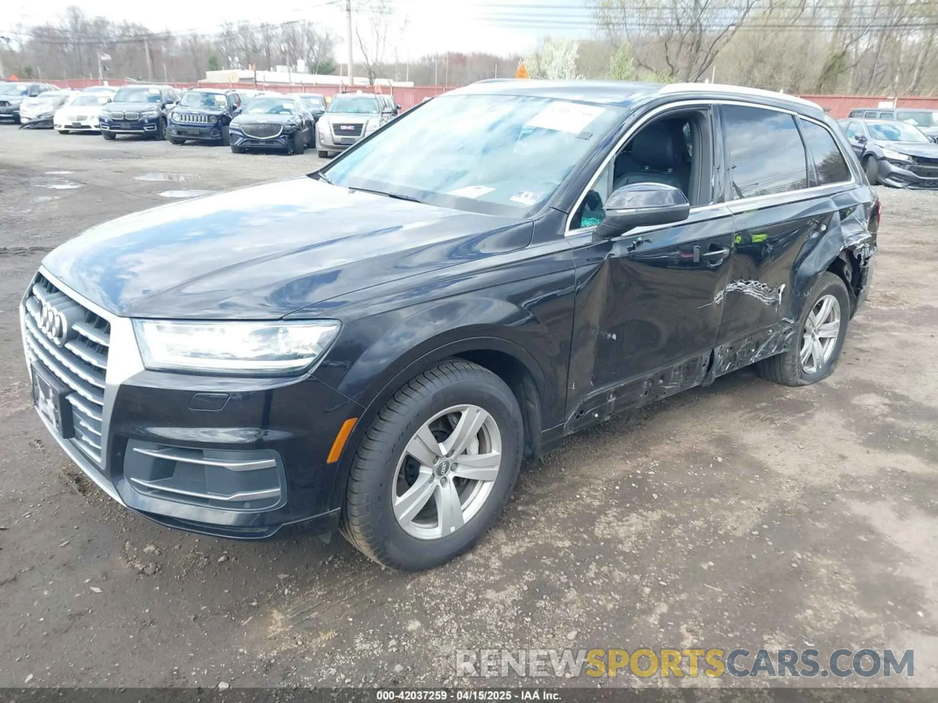 2 Фотография поврежденного автомобиля WA1AHAF74KD034469 AUDI Q7 2019