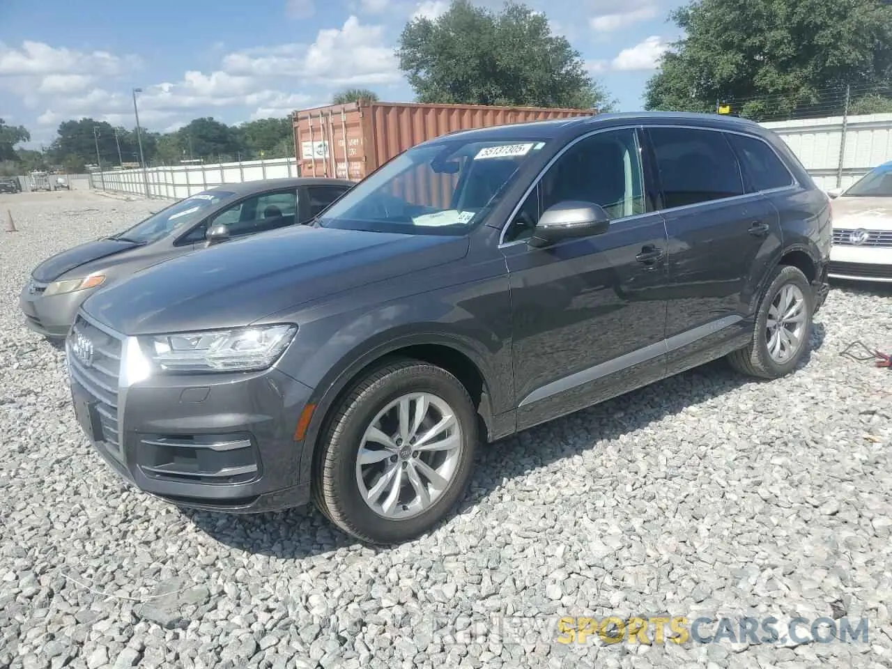 1 Photograph of a damaged car WA1AHAF74KD047674 AUDI Q7 2019