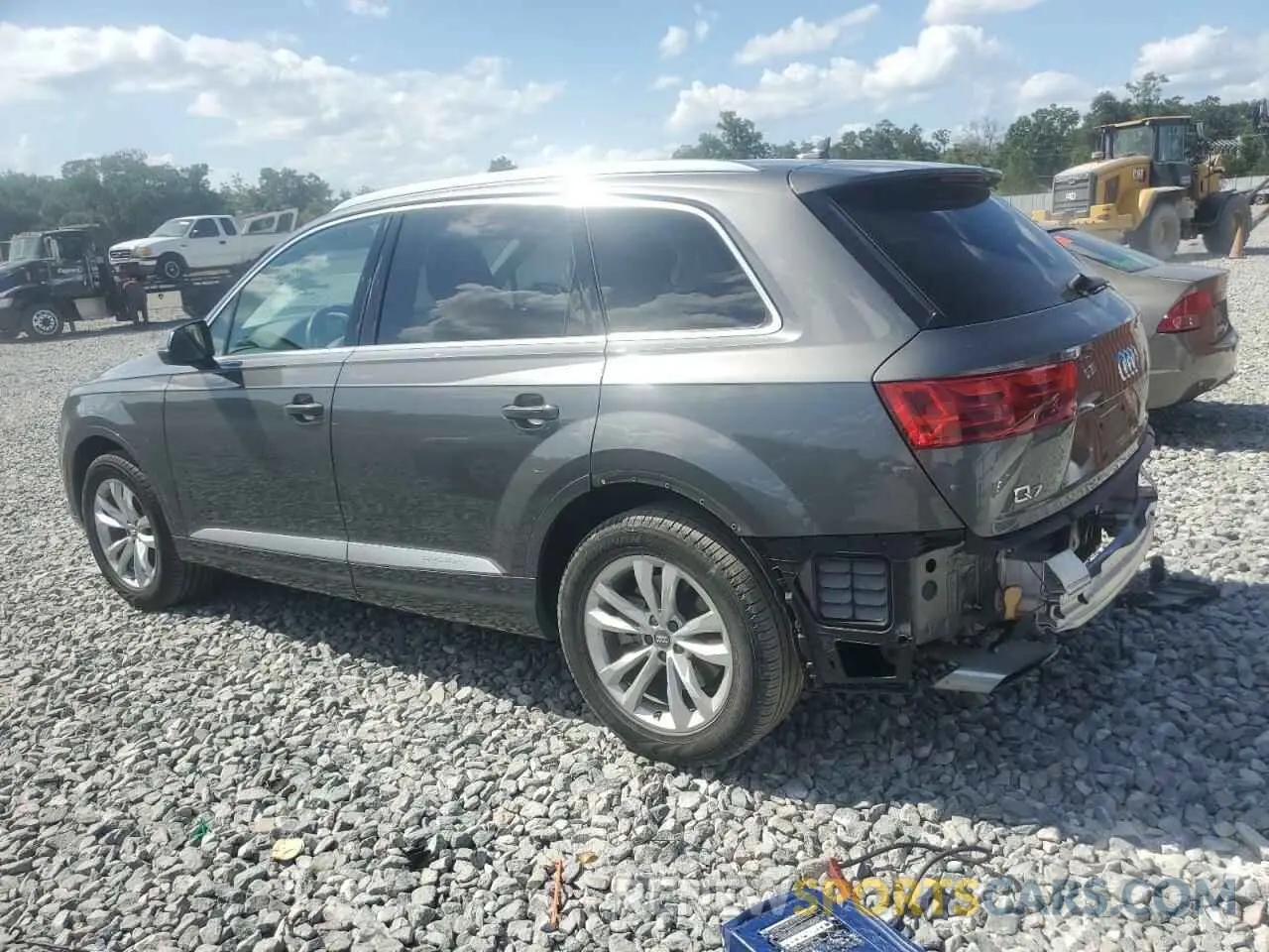 2 Photograph of a damaged car WA1AHAF74KD047674 AUDI Q7 2019