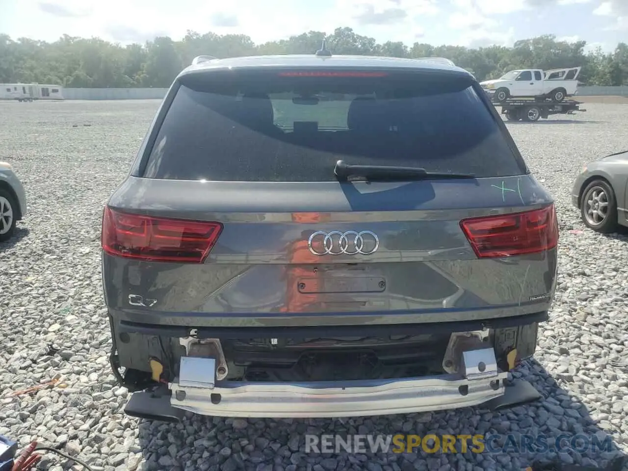 6 Photograph of a damaged car WA1AHAF74KD047674 AUDI Q7 2019
