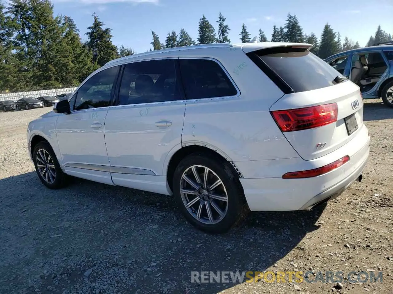 2 Photograph of a damaged car WA1AHAF75KD027420 AUDI Q7 2019
