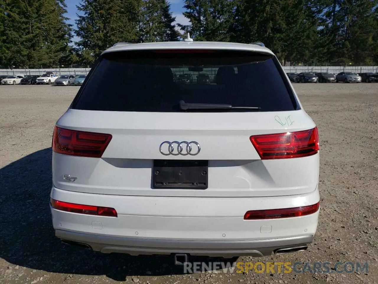 6 Photograph of a damaged car WA1AHAF75KD027420 AUDI Q7 2019
