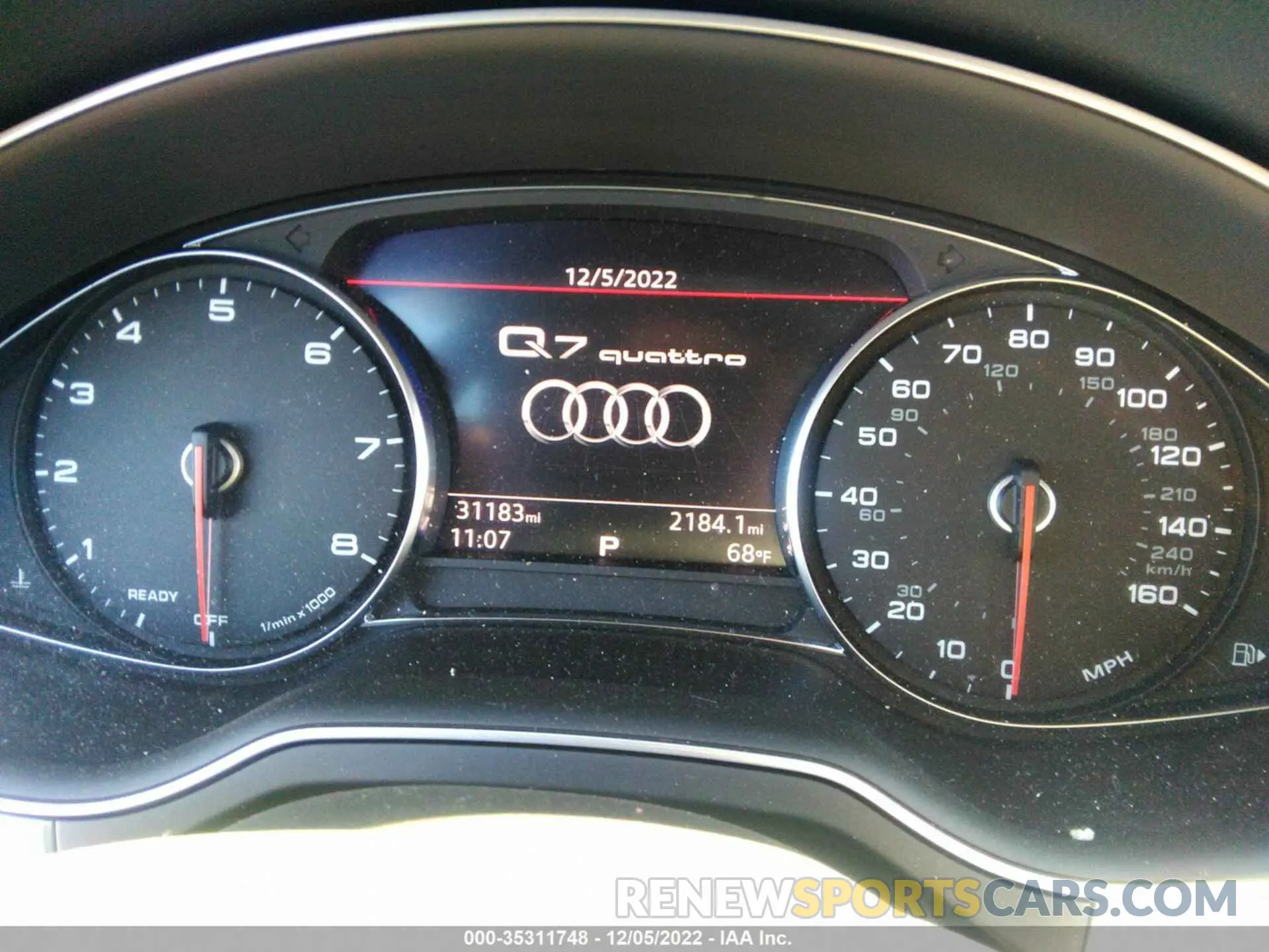 7 Фотография поврежденного автомобиля WA1AHAF7XKD033892 AUDI Q7 2019
