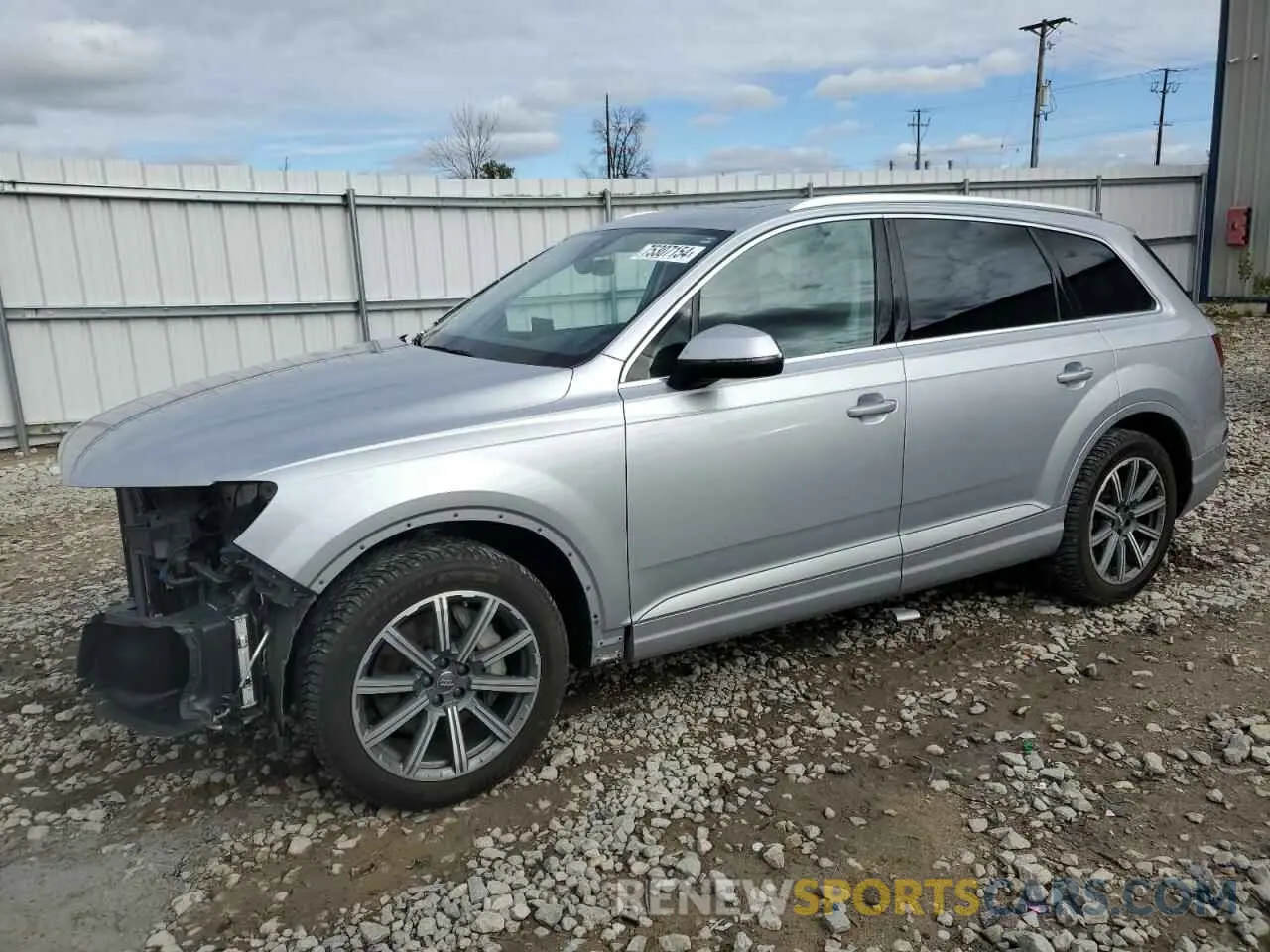 1 Photograph of a damaged car WA1LAAF70KD029783 AUDI Q7 2019