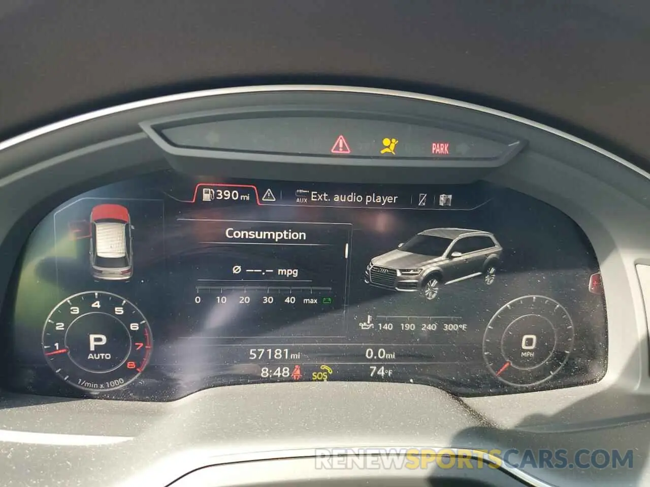 9 Photograph of a damaged car WA1LAAF70KD041884 AUDI Q7 2019