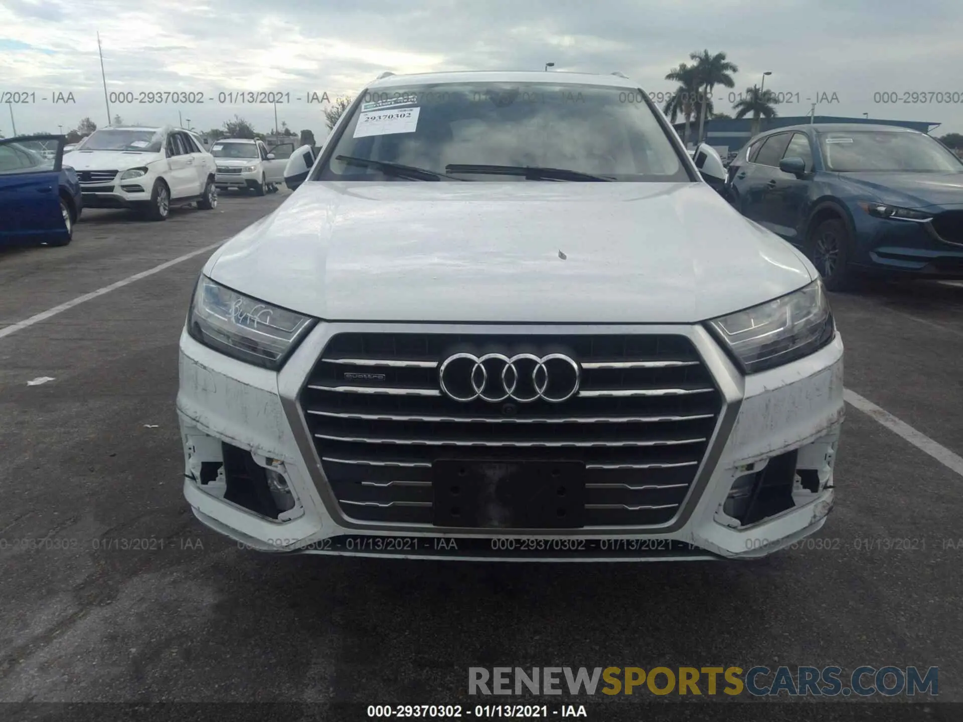 6 Photograph of a damaged car WA1LAAF75KD044425 AUDI Q7 2019