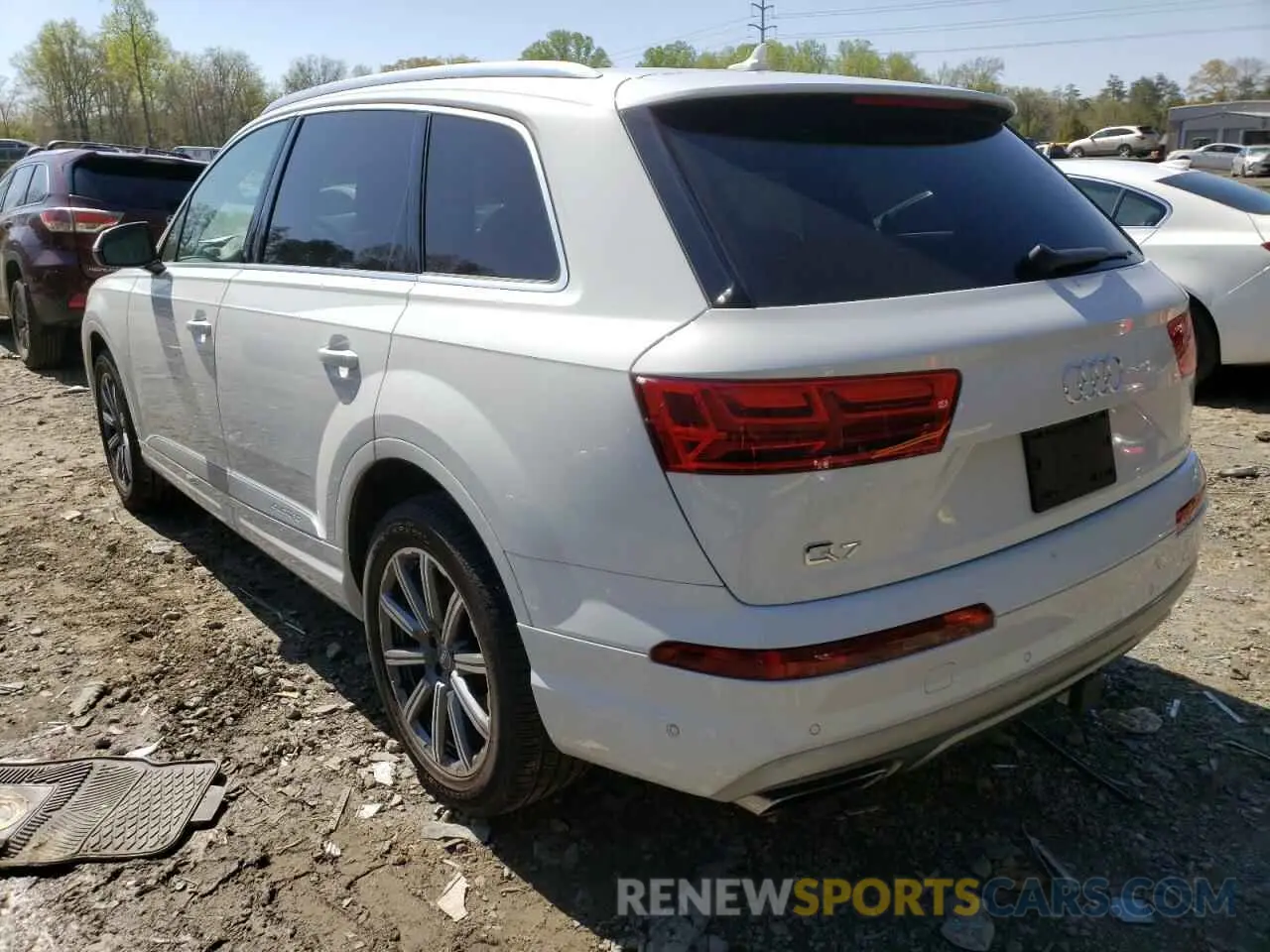 3 Photograph of a damaged car WA1LAAF77KD009806 AUDI Q7 2019