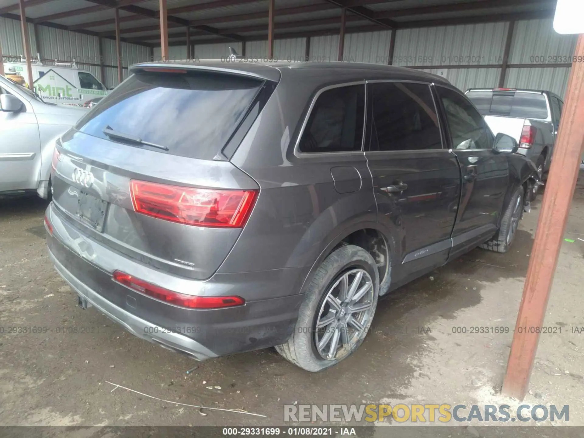 4 Photograph of a damaged car WA1LAAF78KD037680 AUDI Q7 2019