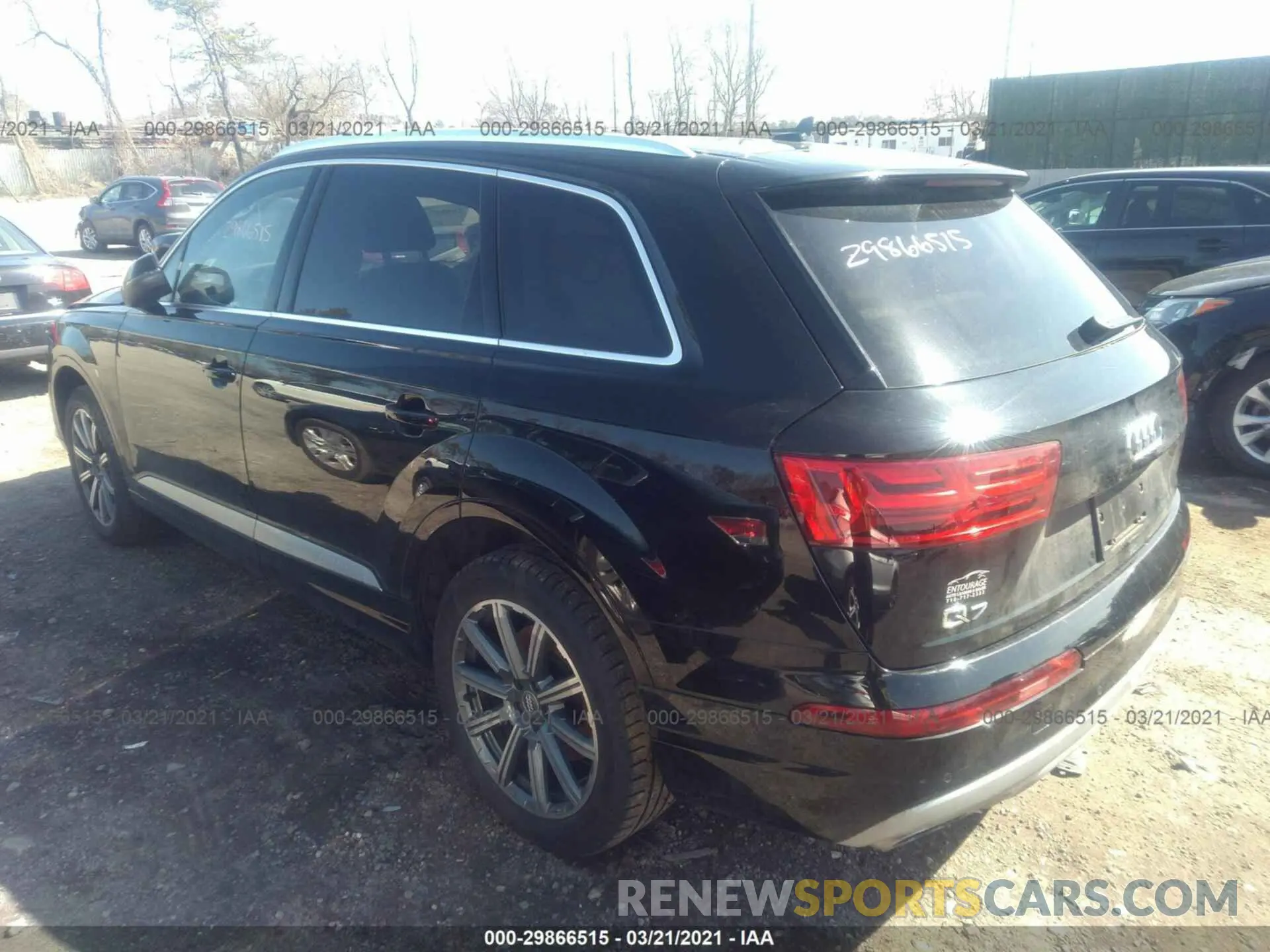 3 Photograph of a damaged car WA1LHAF70KD019220 AUDI Q7 2019