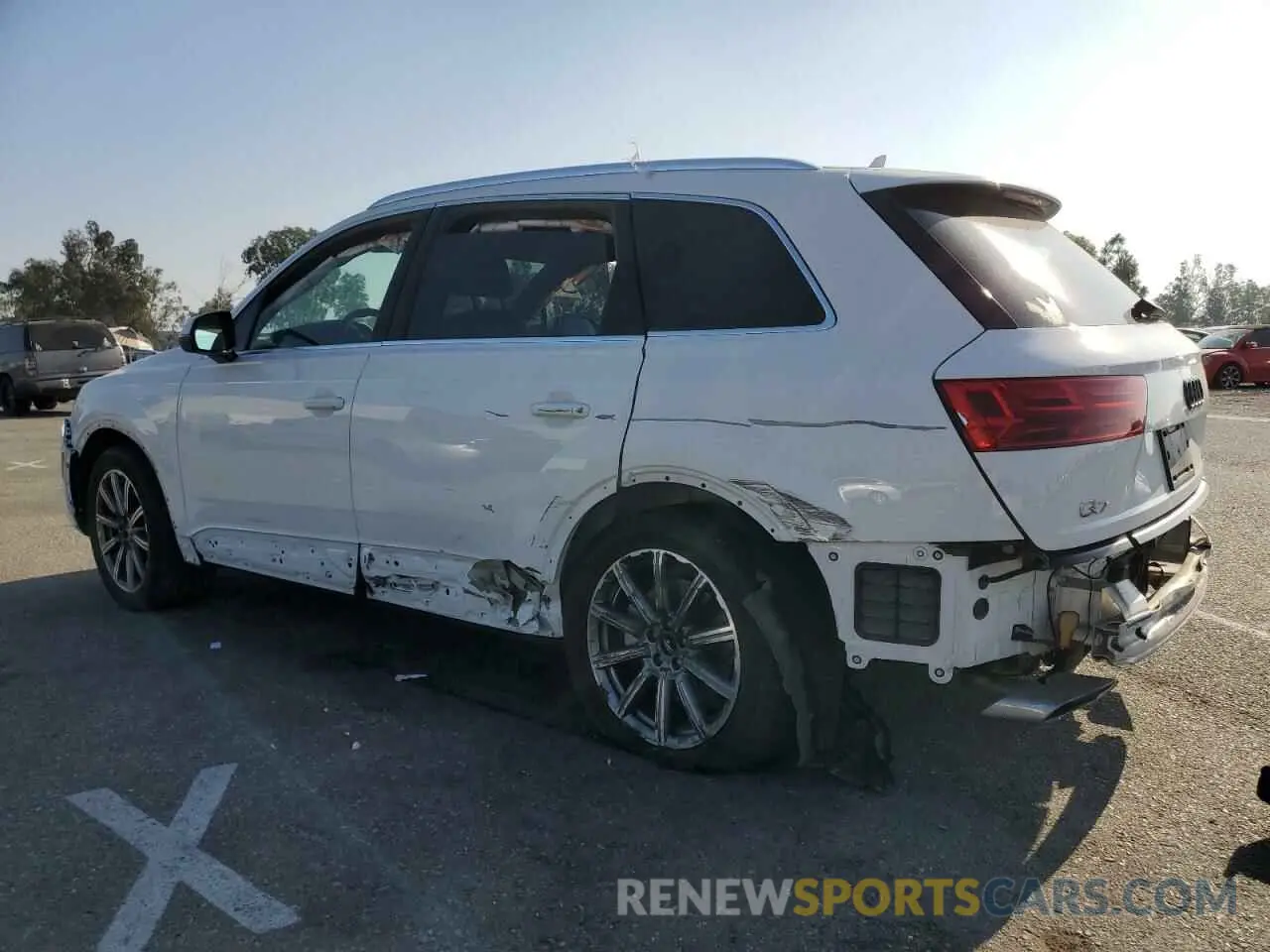 2 Фотография поврежденного автомобиля WA1LHAF70KD030072 AUDI Q7 2019