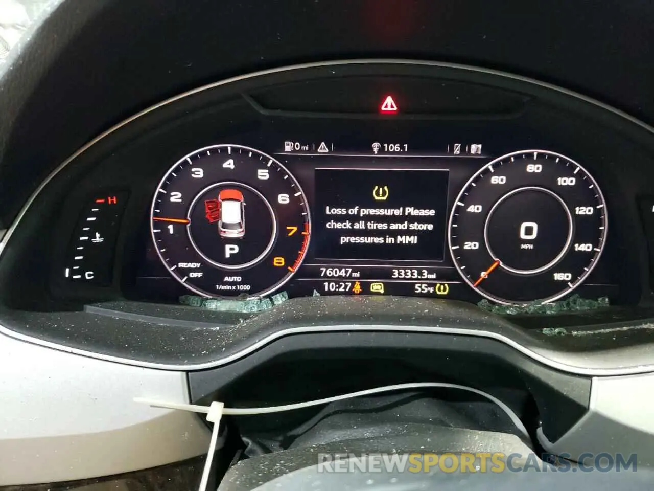 9 Photograph of a damaged car WA1LHAF70KD043713 AUDI Q7 2019