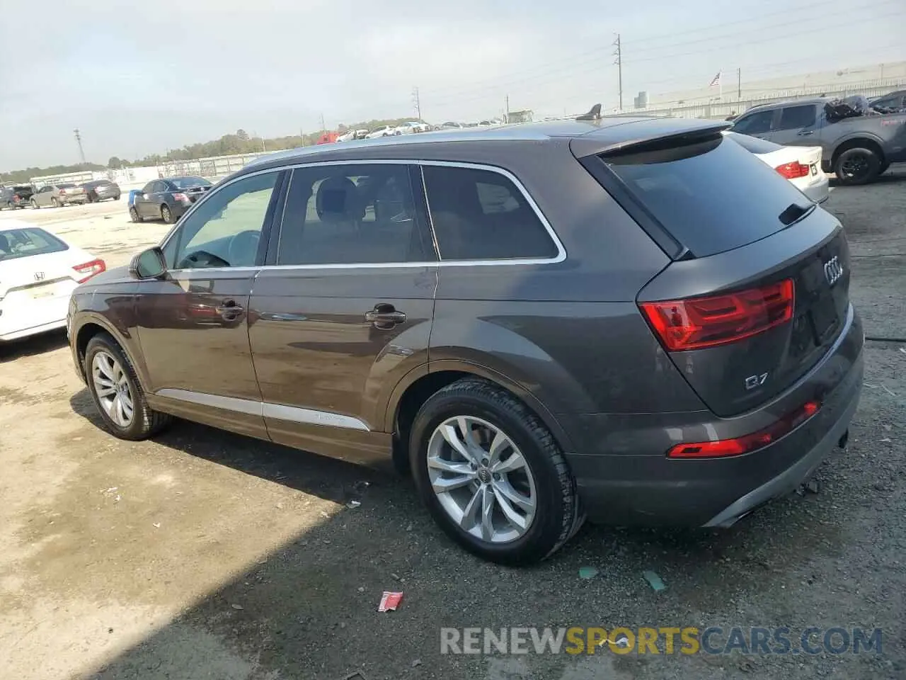 2 Фотография поврежденного автомобиля WA1LHAF73KD038831 AUDI Q7 2019
