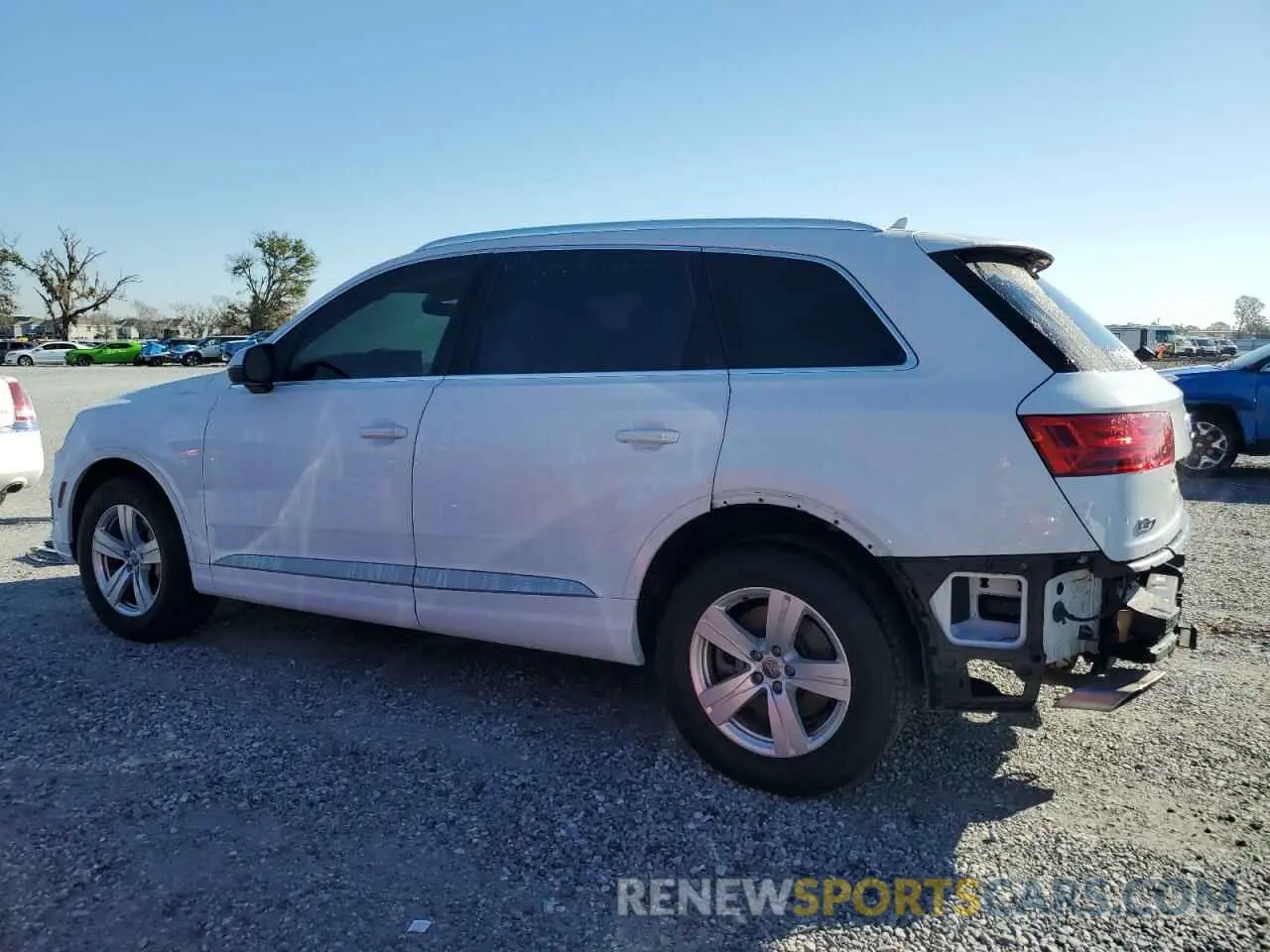 2 Фотография поврежденного автомобиля WA1LHAF74KD026218 AUDI Q7 2019