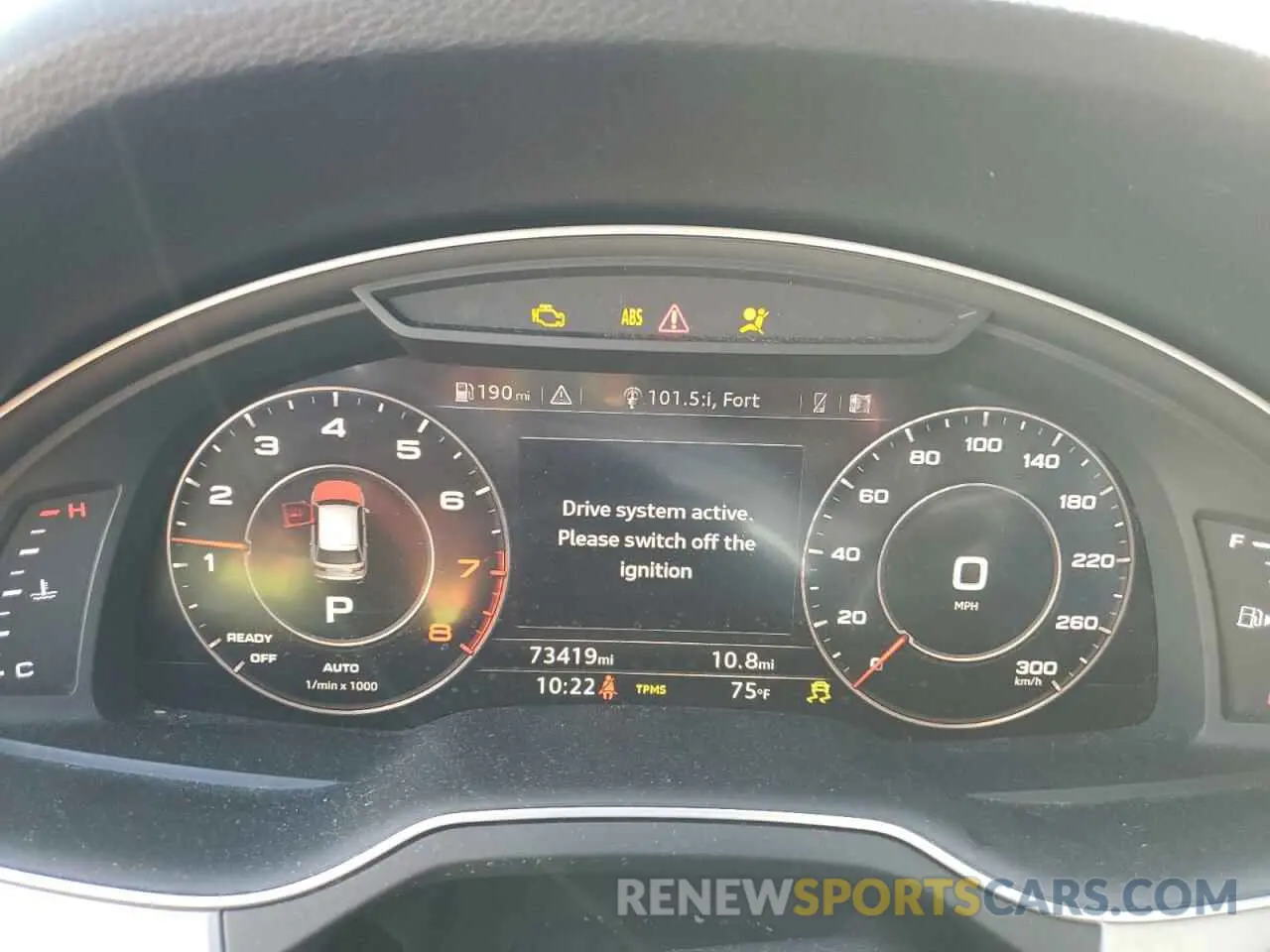 9 Photograph of a damaged car WA1LHAF75KD019083 AUDI Q7 2019