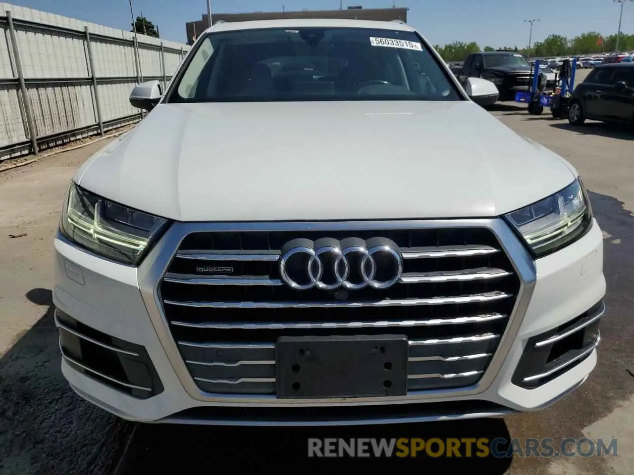5 Фотография поврежденного автомобиля WA1LHAF75KD025255 AUDI Q7 2019