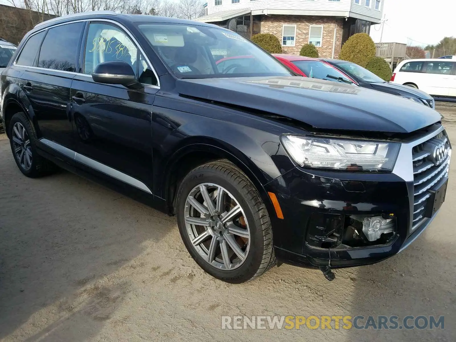 1 Photograph of a damaged car WA1LHAF76KD022221 AUDI Q7 2019