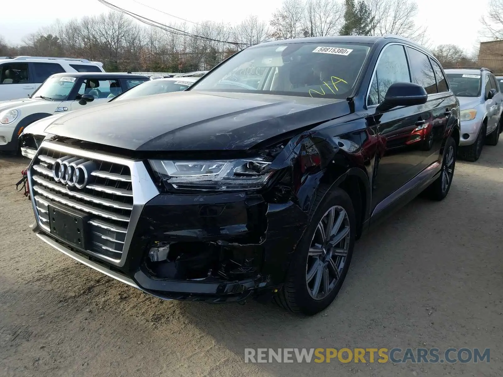 2 Photograph of a damaged car WA1LHAF76KD022221 AUDI Q7 2019