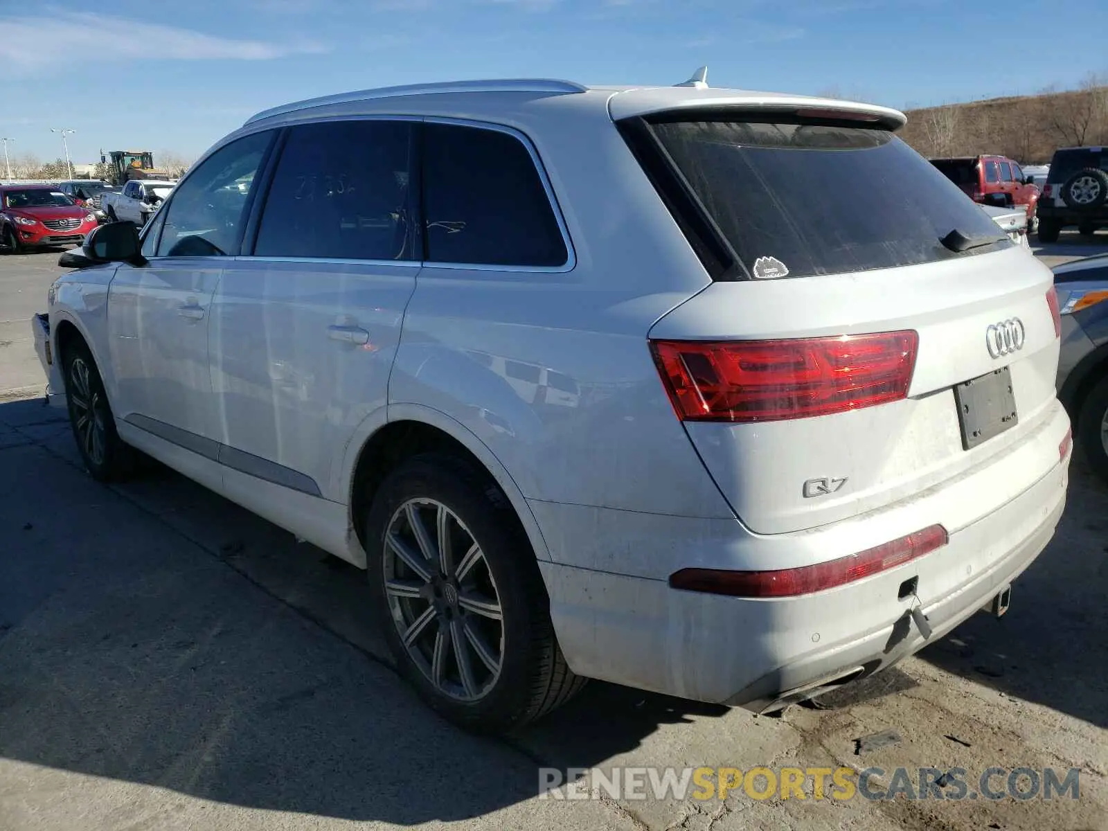 3 Photograph of a damaged car WA1LHAF77KD023622 AUDI Q7 2019