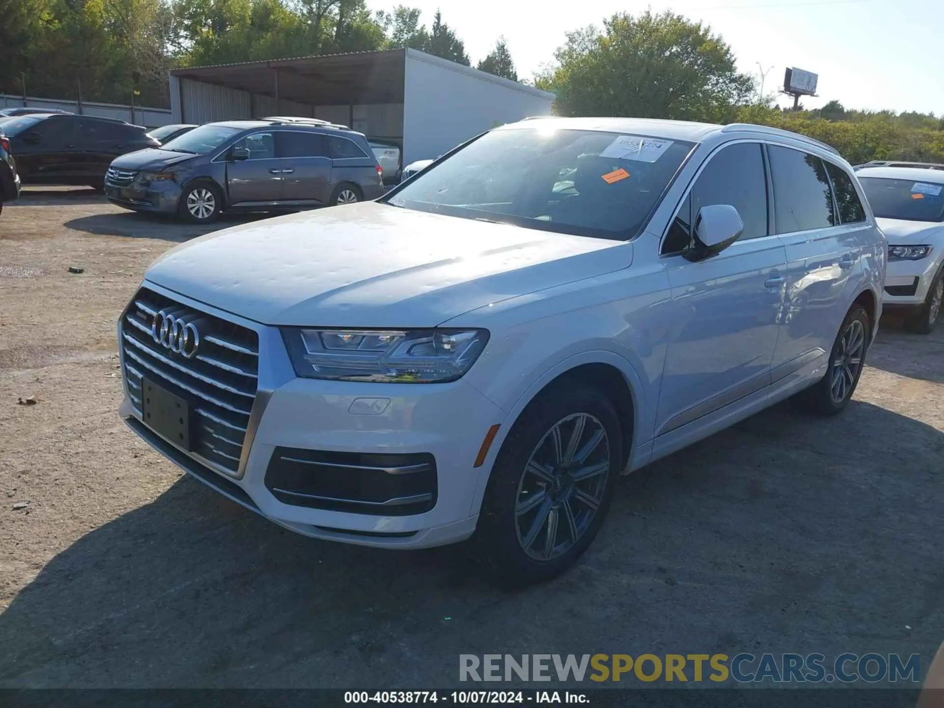2 Фотография поврежденного автомобиля WA1LHAF77KD044020 AUDI Q7 2019