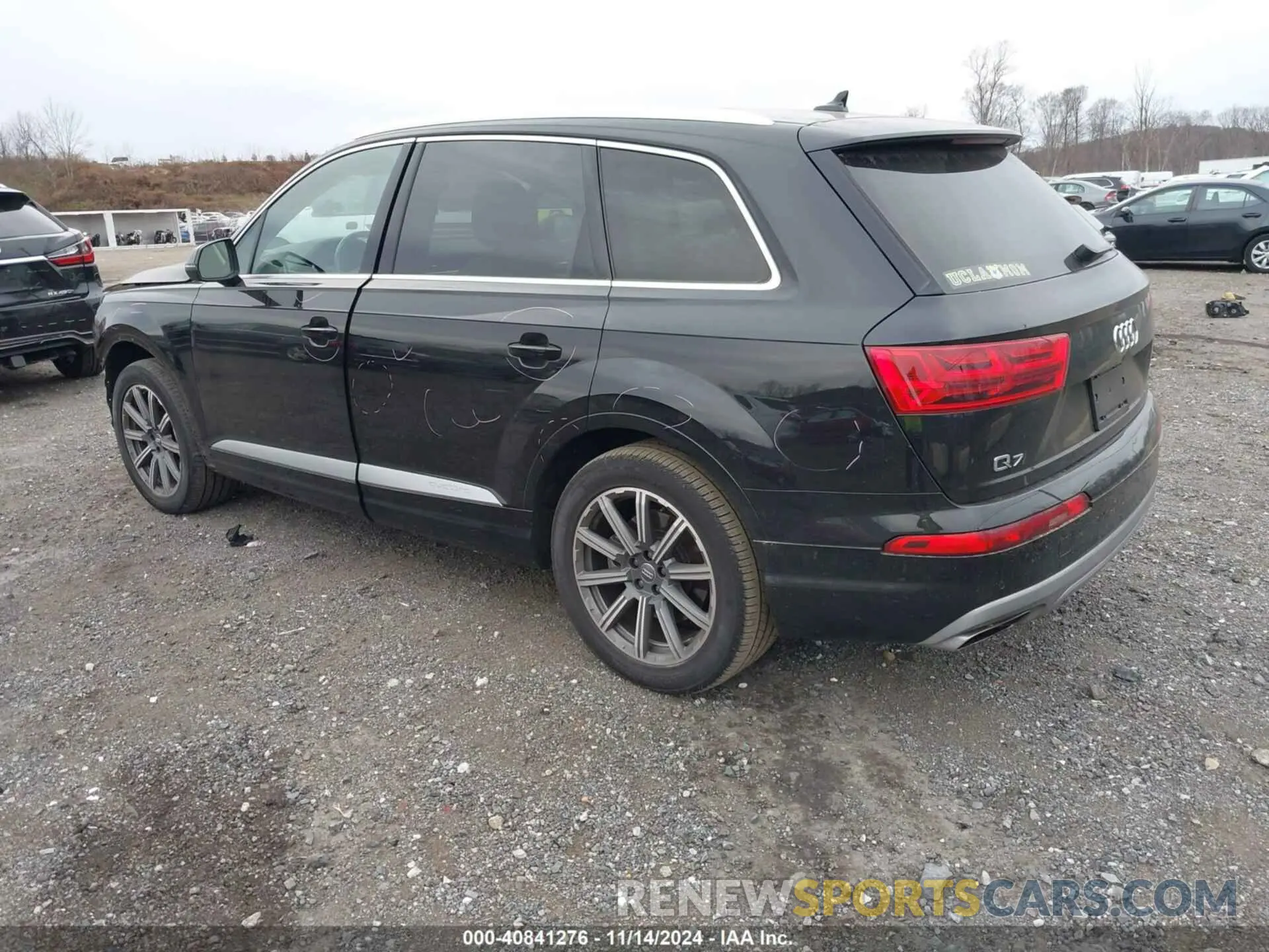 3 Фотография поврежденного автомобиля WA1LHAF78KD025525 AUDI Q7 2019