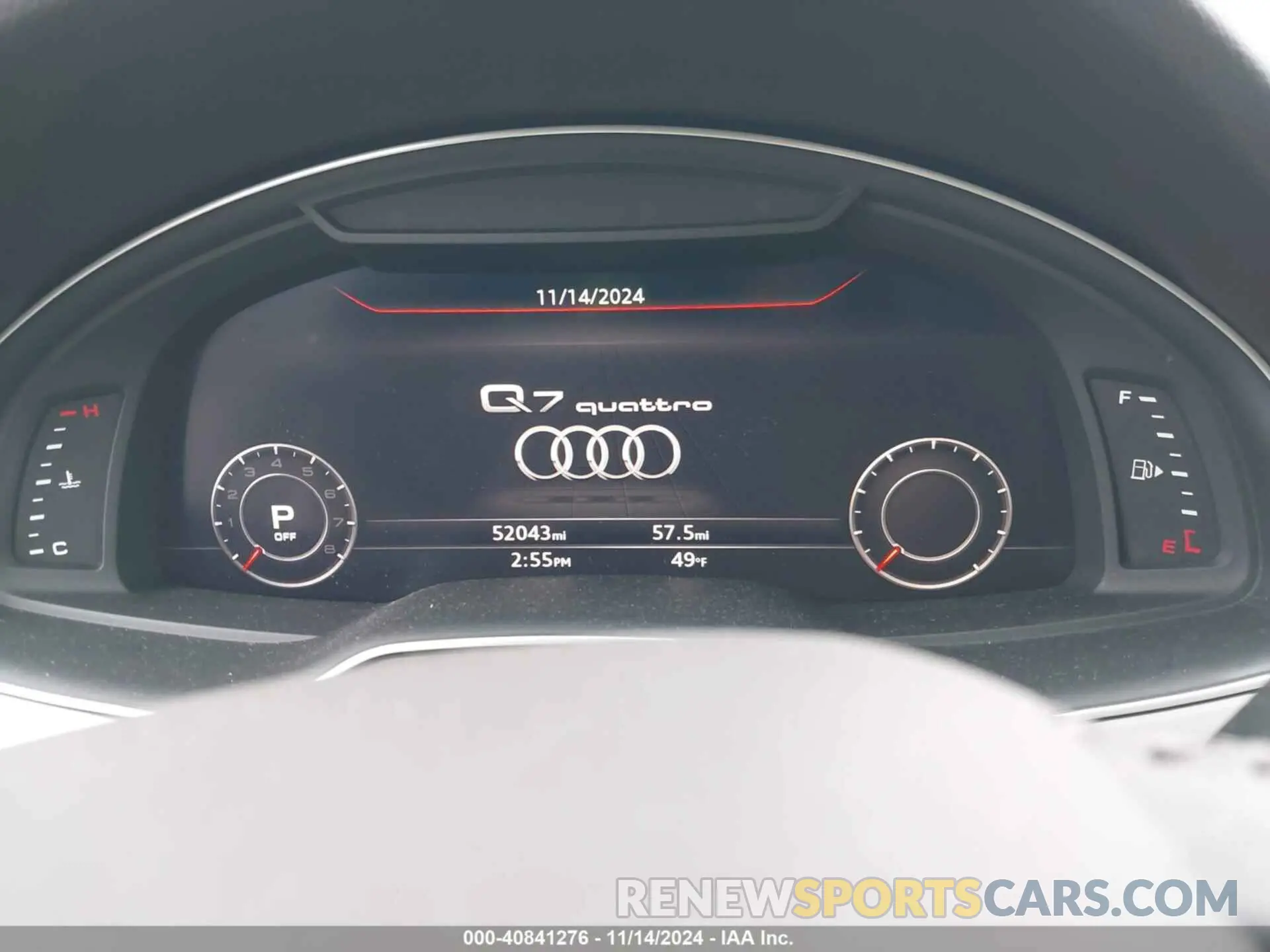 7 Фотография поврежденного автомобиля WA1LHAF78KD025525 AUDI Q7 2019