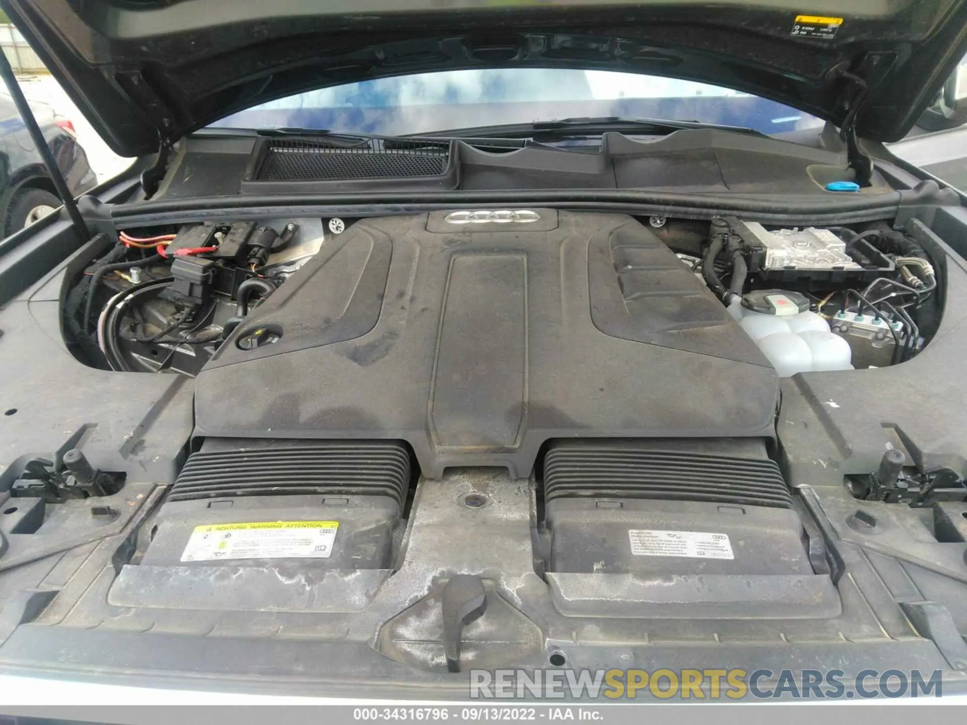 10 Фотография поврежденного автомобиля WA1LHAF78KD032345 AUDI Q7 2019