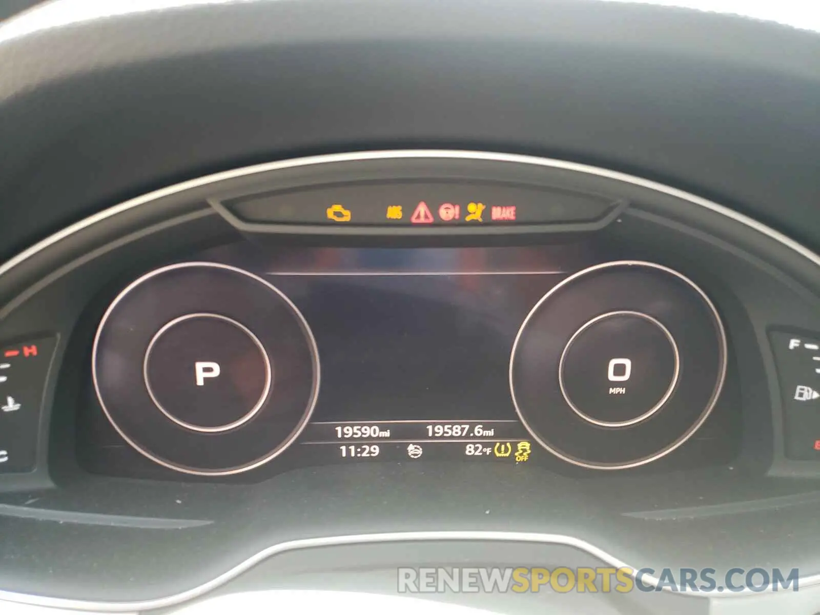 8 Photograph of a damaged car WA1LHAF79KD026702 AUDI Q7 2019