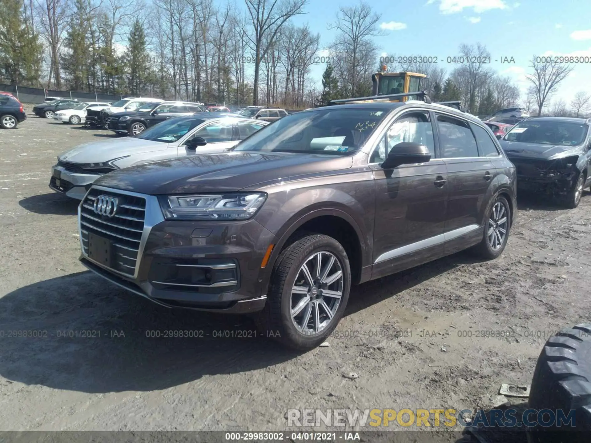 2 Photograph of a damaged car WA1LHAF79KD029809 AUDI Q7 2019