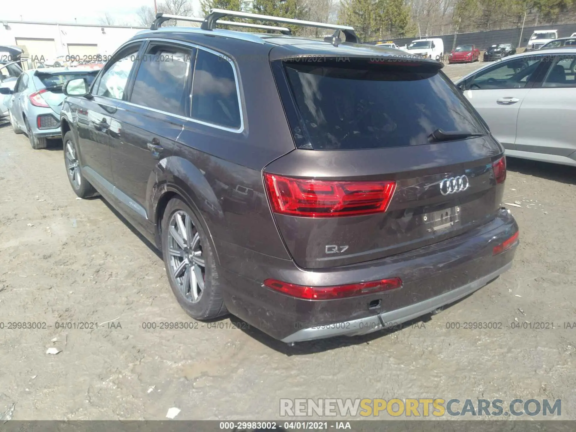 3 Photograph of a damaged car WA1LHAF79KD029809 AUDI Q7 2019