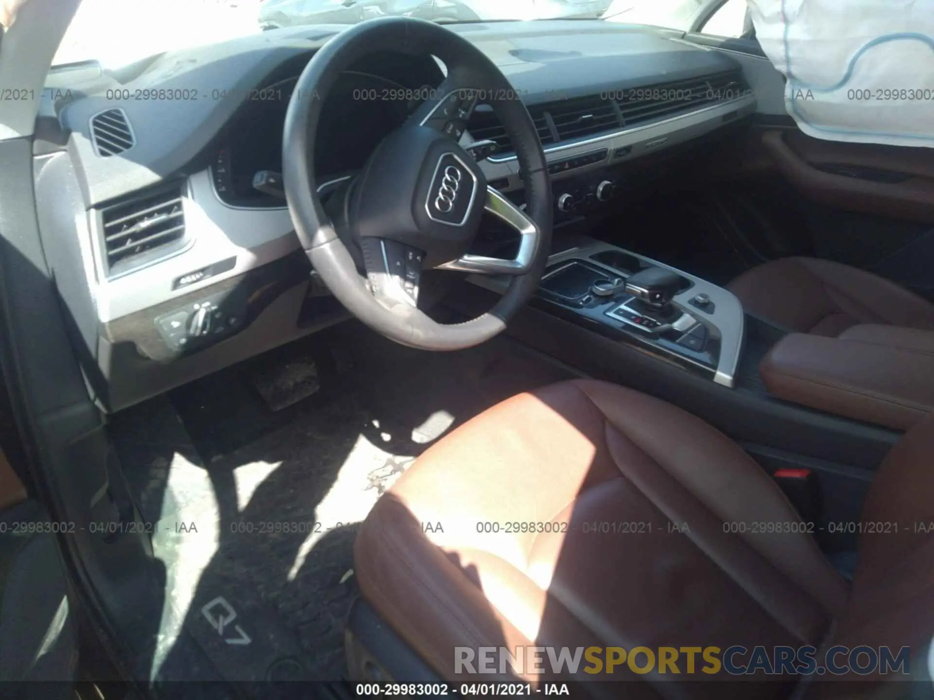 5 Photograph of a damaged car WA1LHAF79KD029809 AUDI Q7 2019
