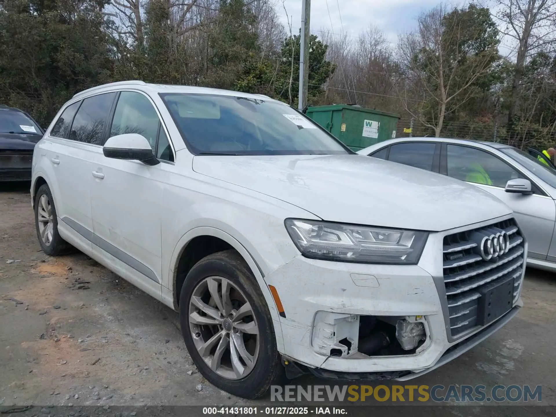 1 Фотография поврежденного автомобиля WA1LHAF79KD033844 AUDI Q7 2019