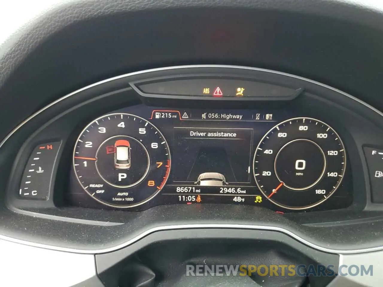 9 Photograph of a damaged car WA1LHAF7XKD028703 AUDI Q7 2019