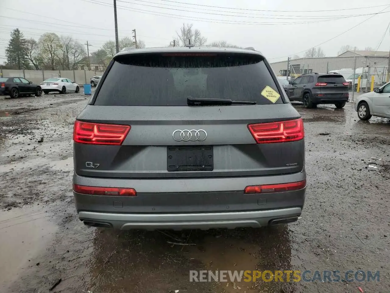 6 Фотография поврежденного автомобиля WA1LHAF7XKD042715 AUDI Q7 2019
