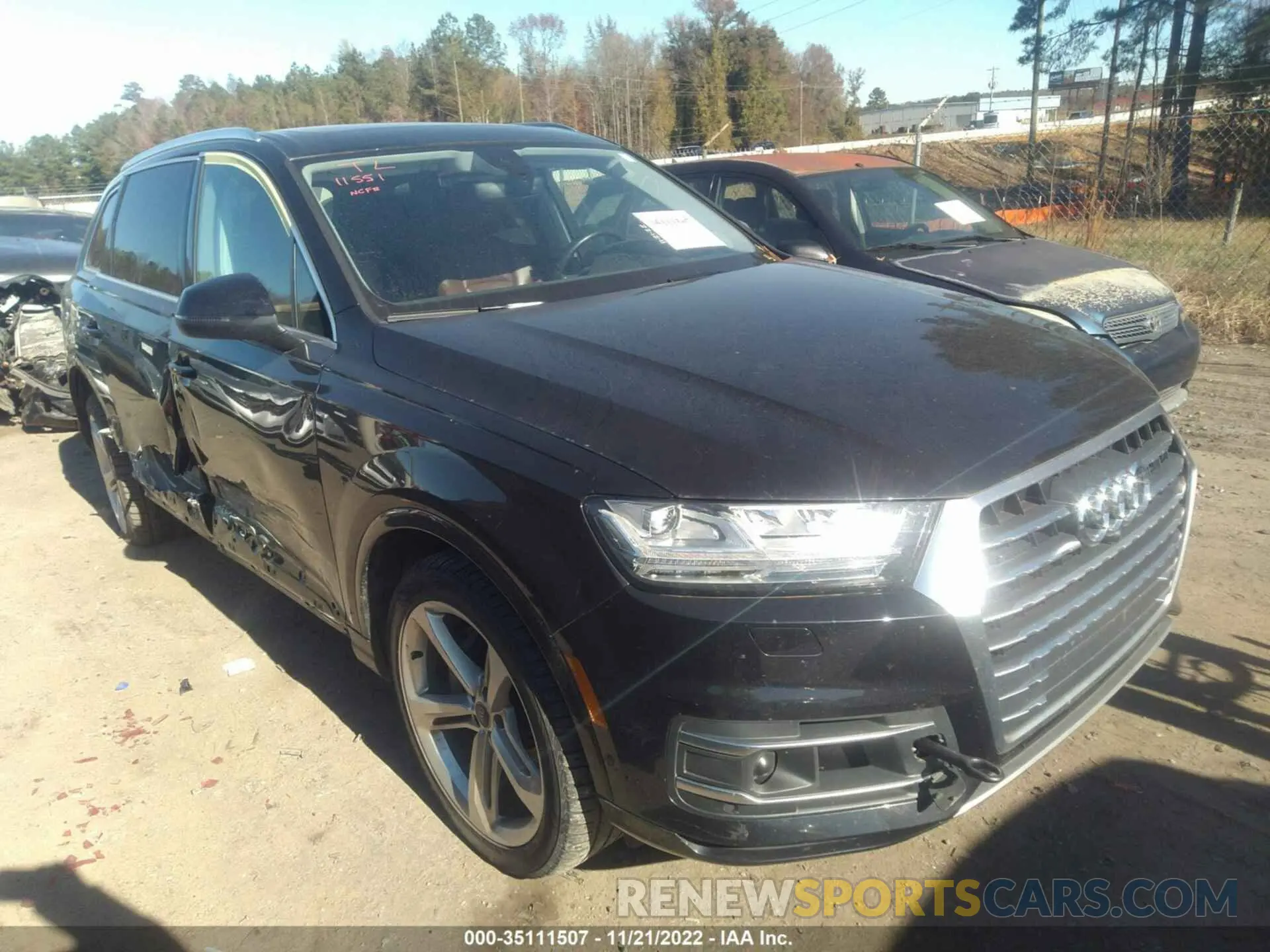 1 Фотография поврежденного автомобиля WA1VAAF71KD015108 AUDI Q7 2019