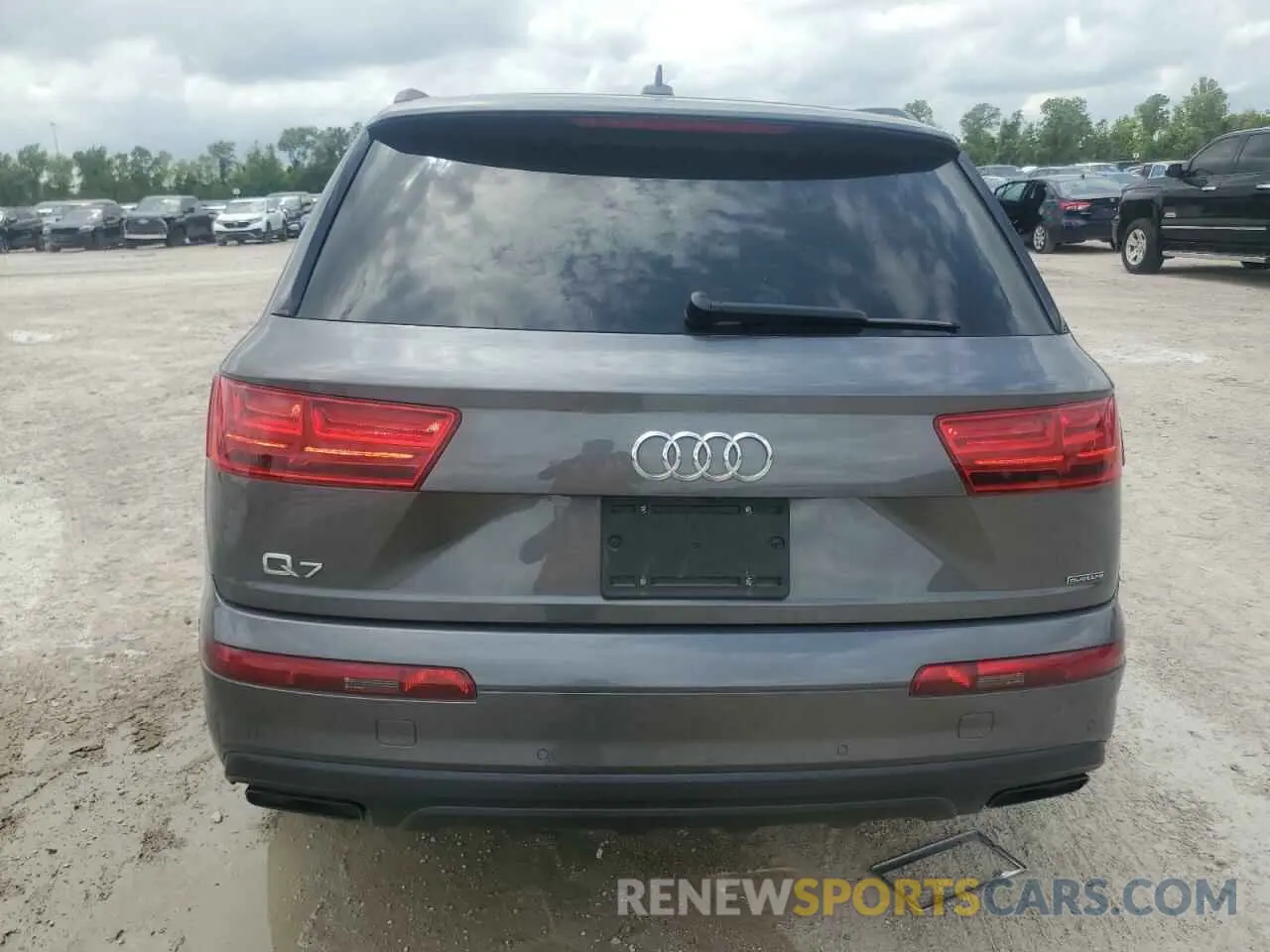 6 Фотография поврежденного автомобиля WA1VAAF71KD047623 AUDI Q7 2019