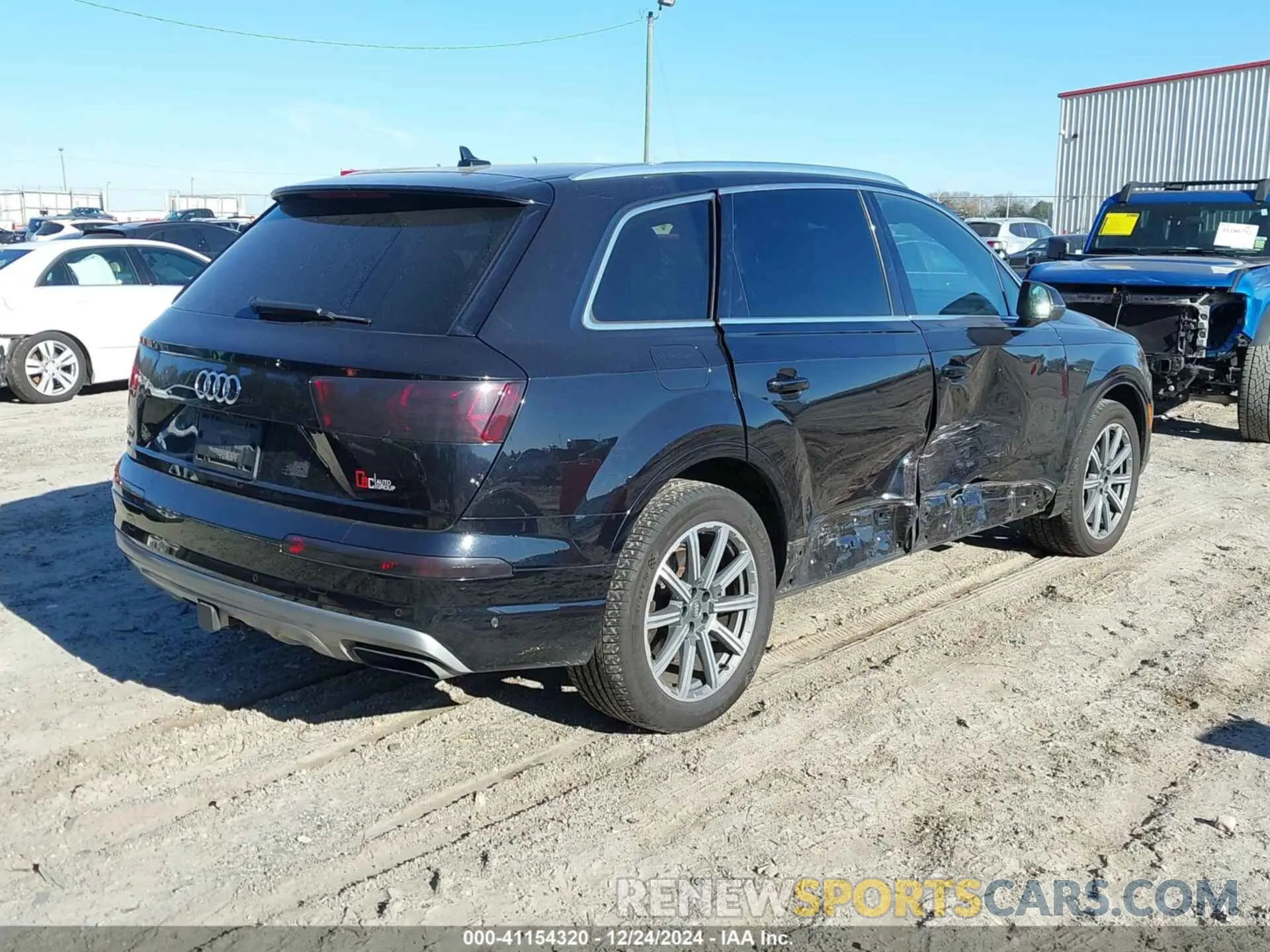 4 Фотография поврежденного автомобиля WA1VAAF72KD020723 AUDI Q7 2019