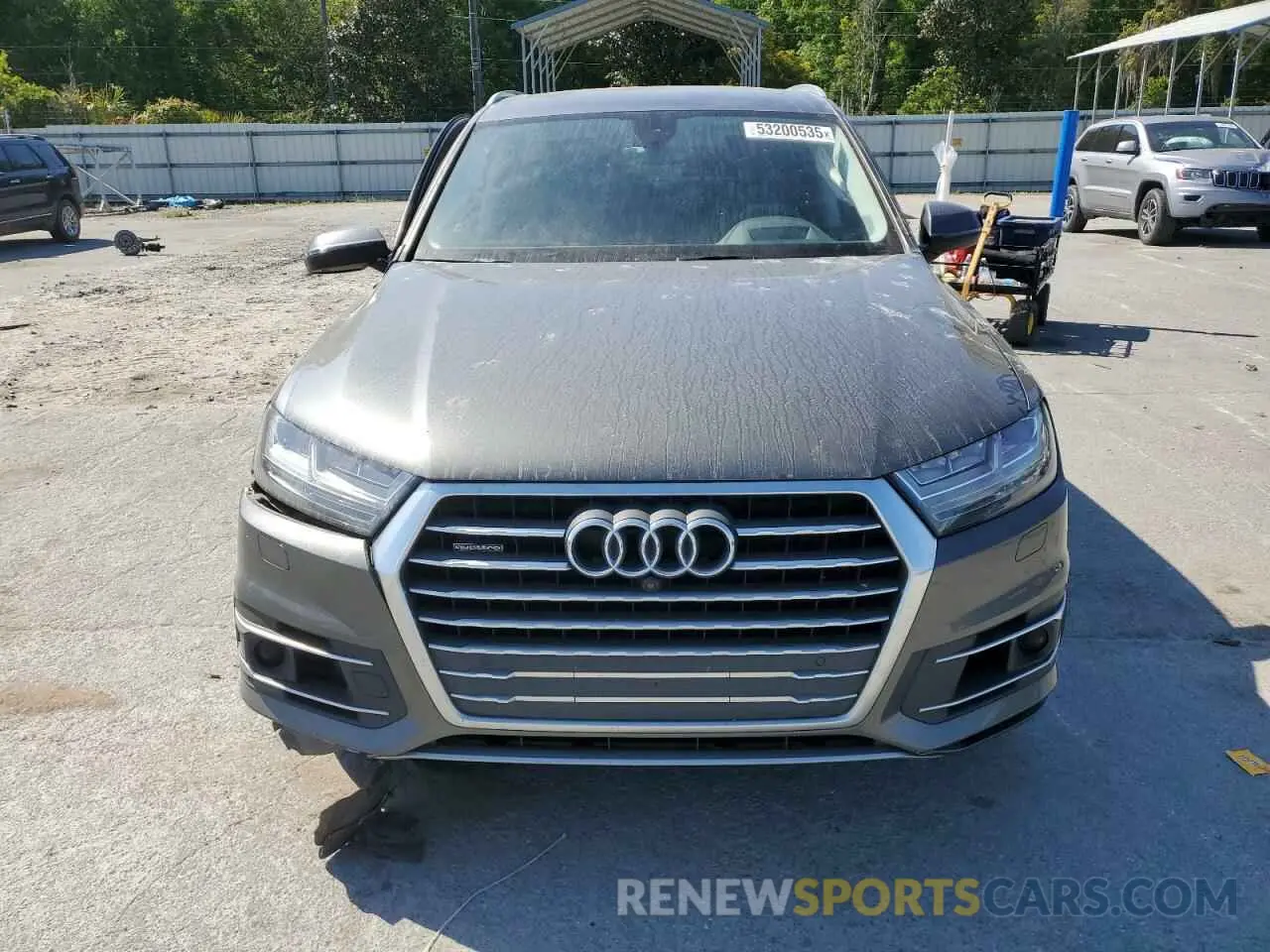 5 Фотография поврежденного автомобиля WA1VAAF73KD003364 AUDI Q7 2019