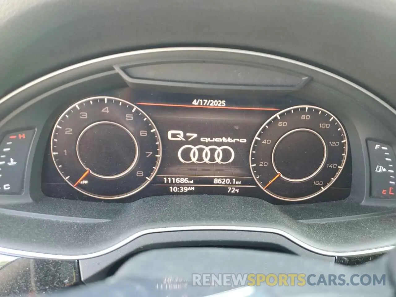 9 Фотография поврежденного автомобиля WA1VAAF73KD003364 AUDI Q7 2019