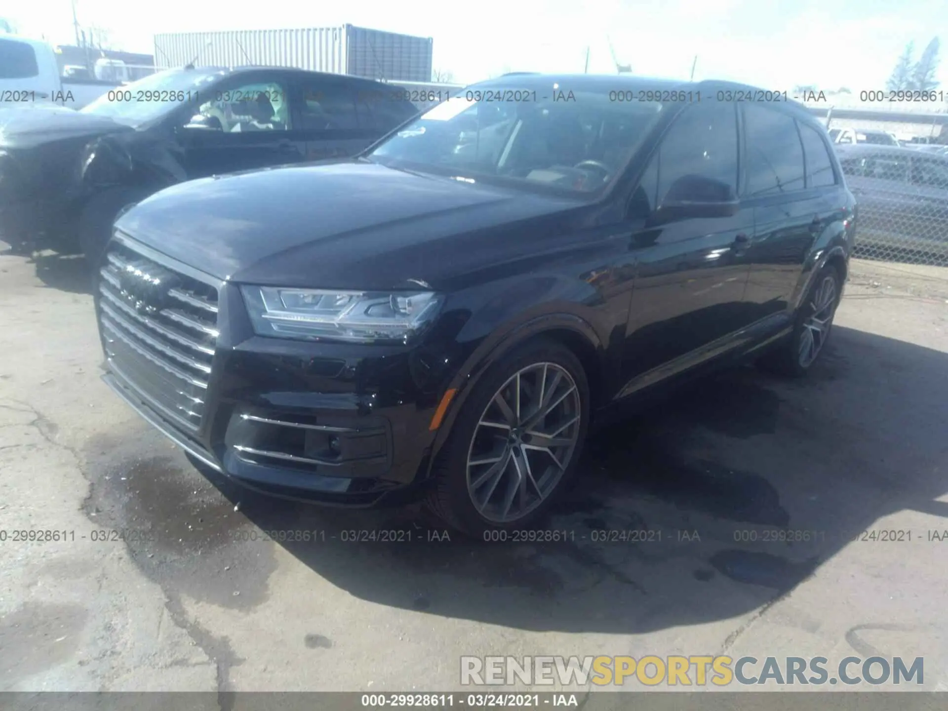 2 Photograph of a damaged car WA1VAAF73KD005793 AUDI Q7 2019