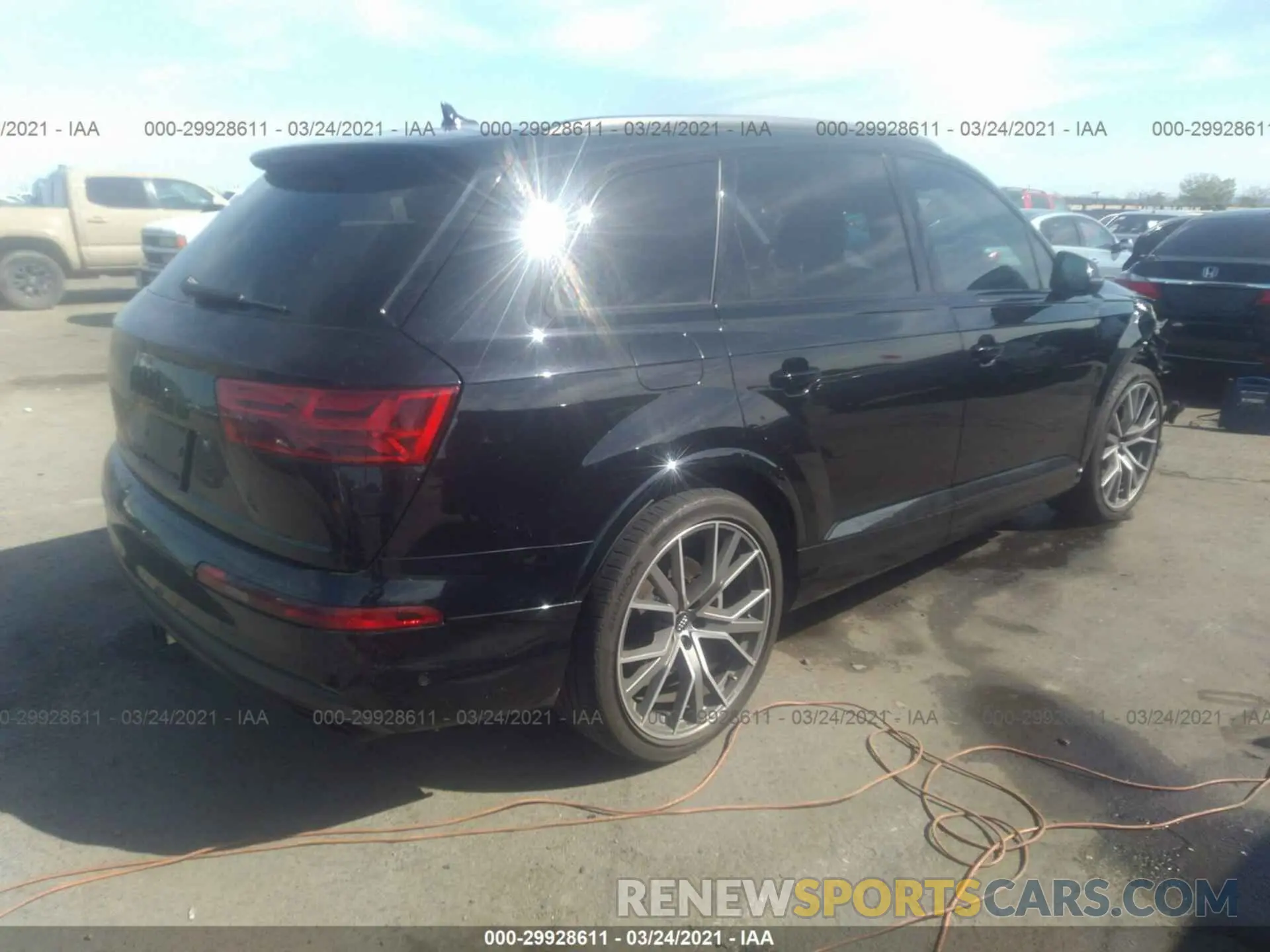 4 Photograph of a damaged car WA1VAAF73KD005793 AUDI Q7 2019
